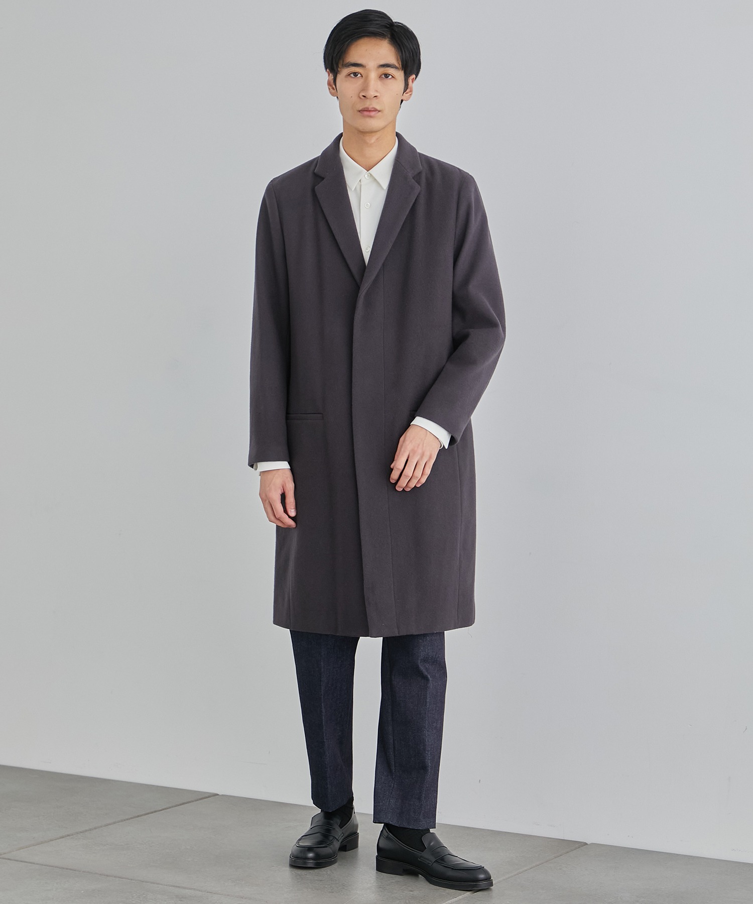 SUPER 100's チェスターコート