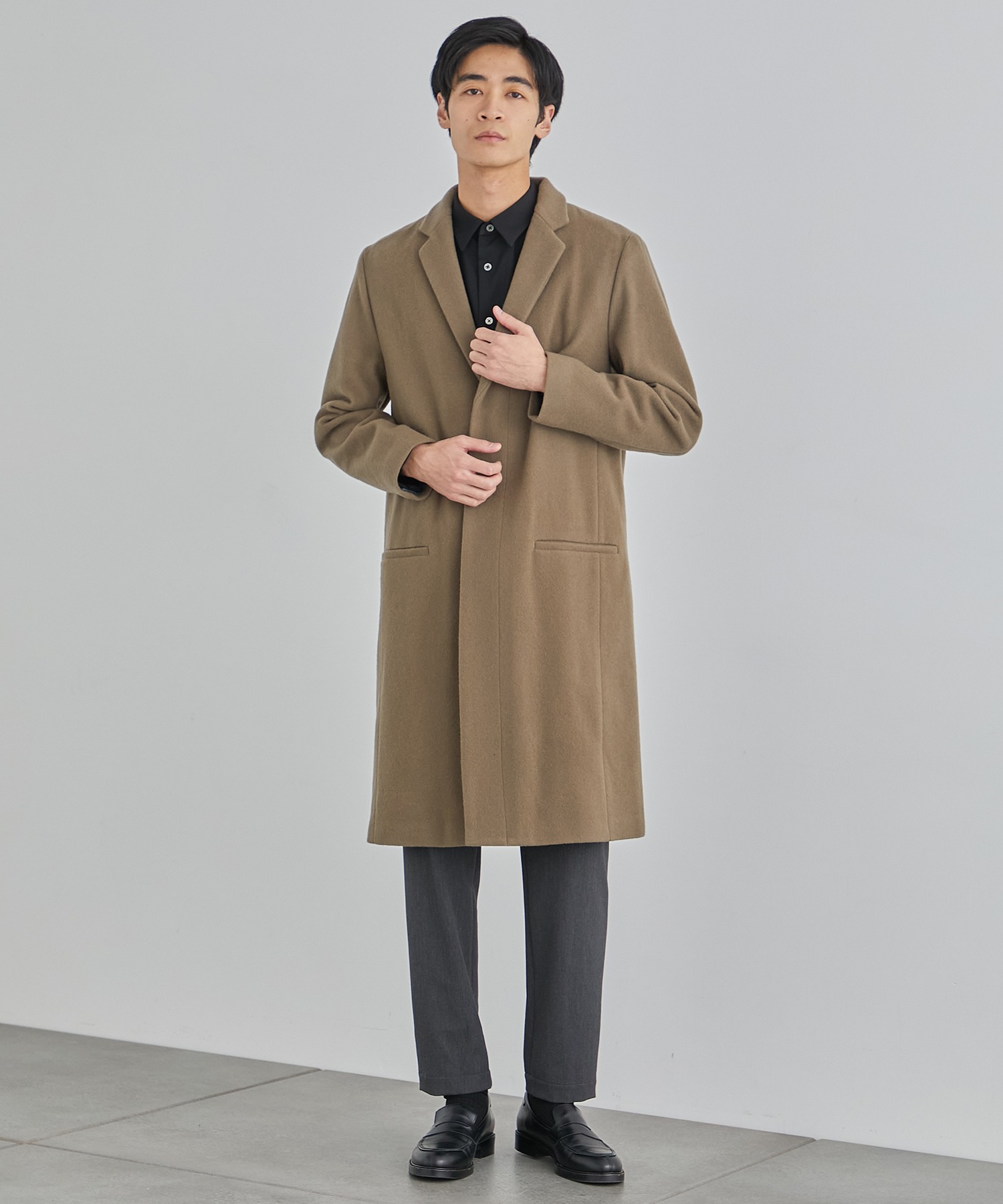 SUPER 100's チェスターコート