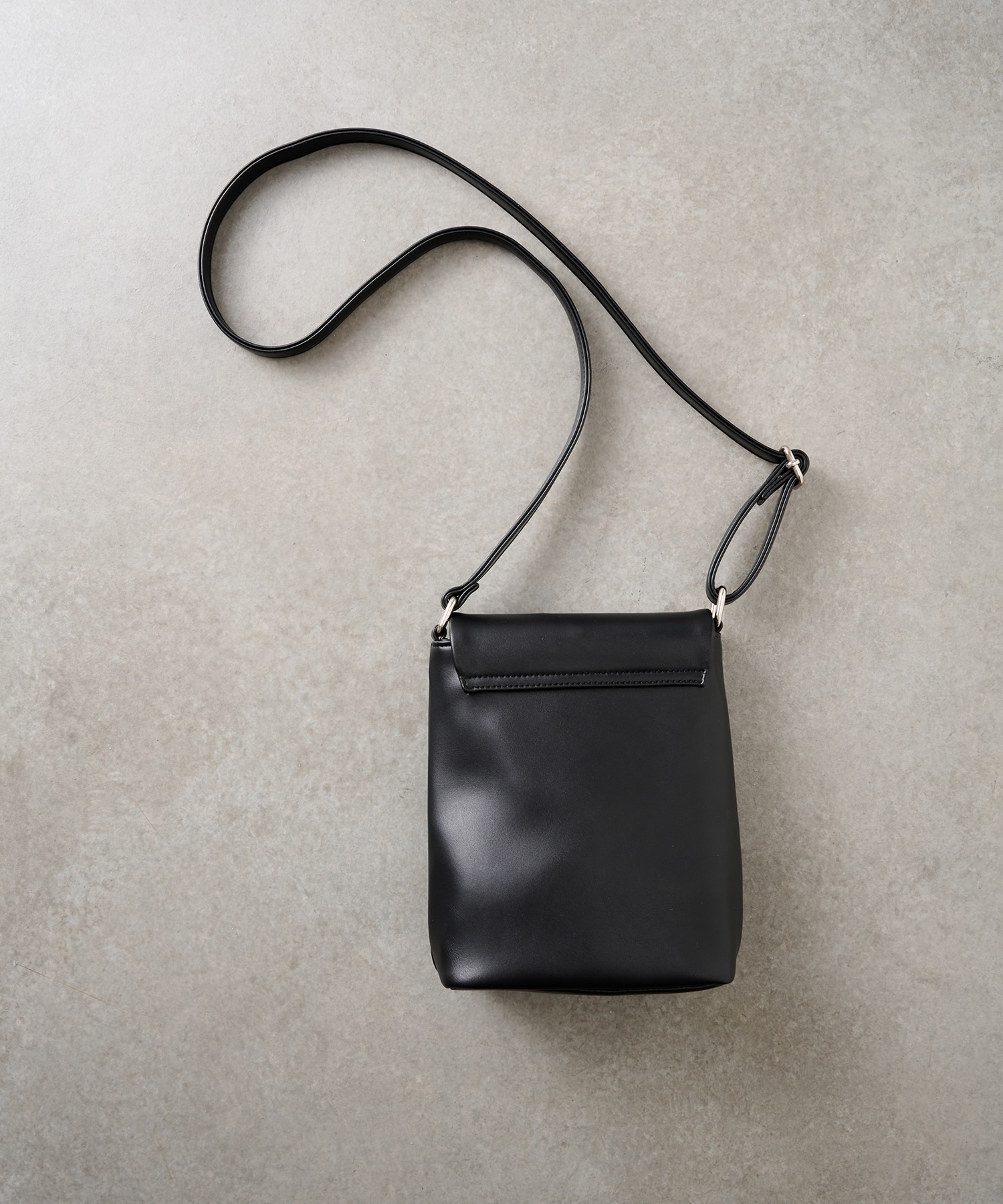 LEATHER SHOULDER MINI BAG