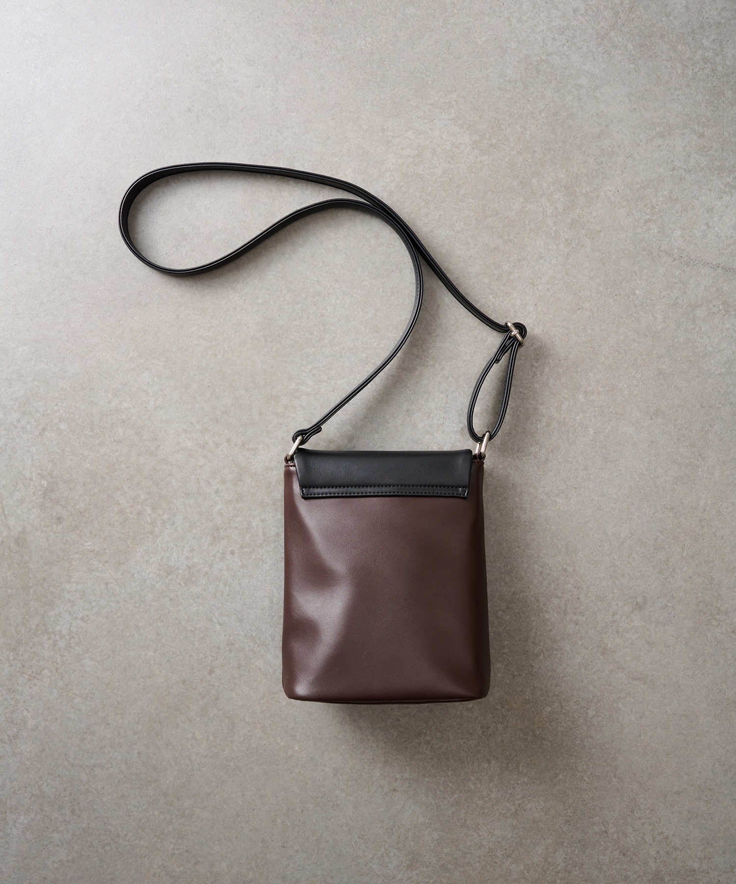 LEATHER SHOULDER MINI BAG