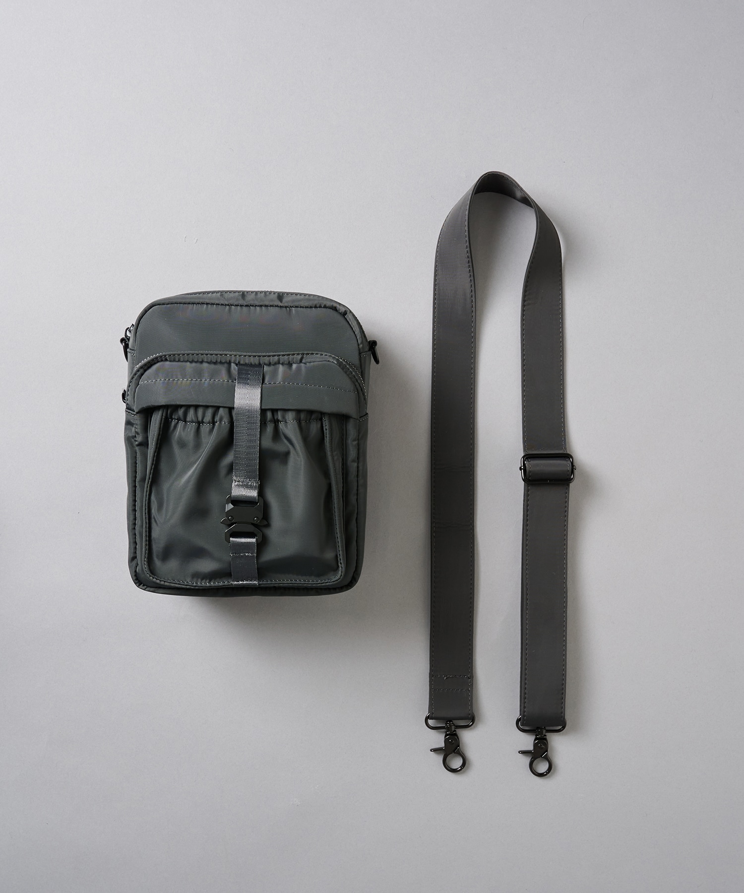 NYLON SHOULDER MINI BAG