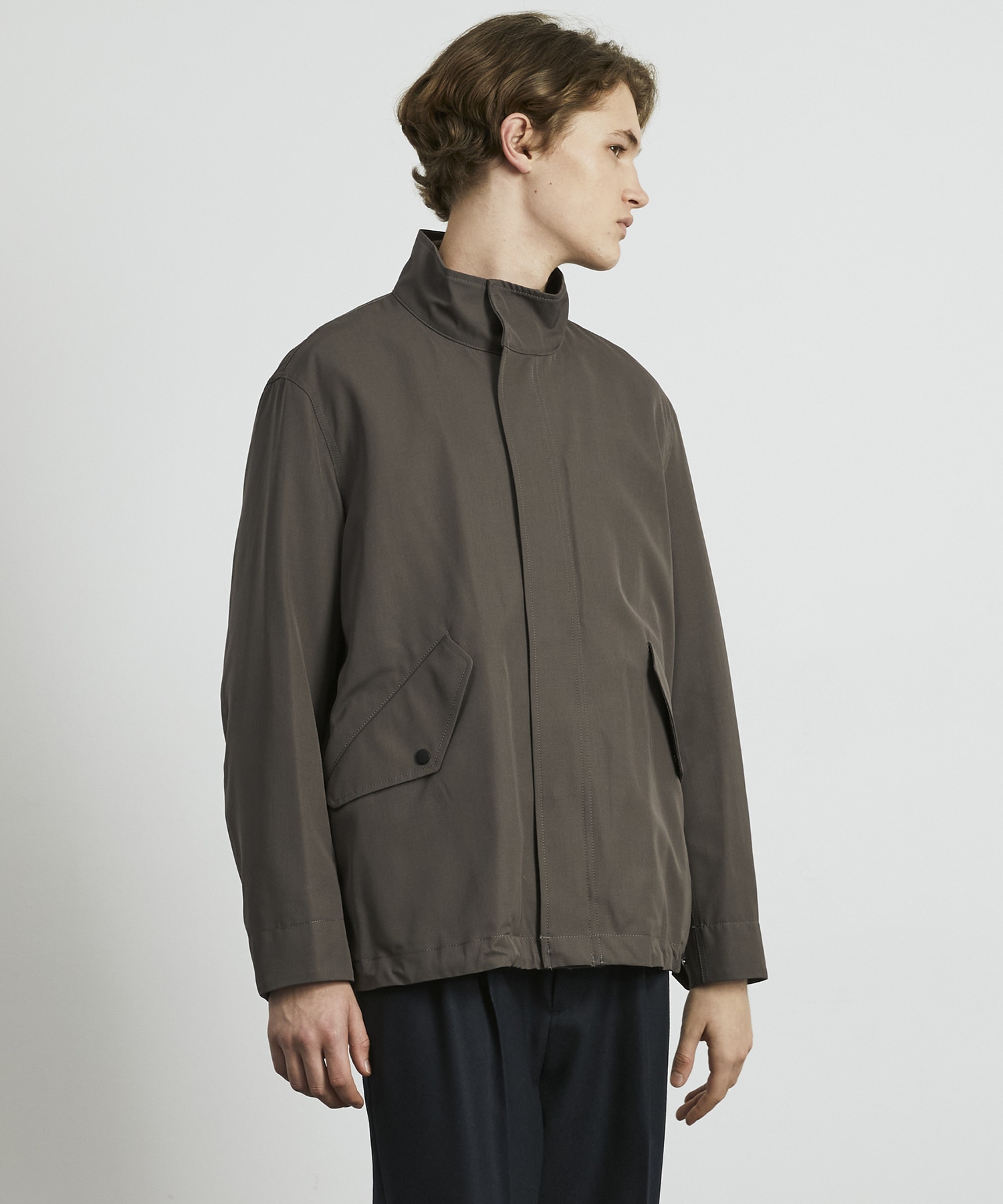 〈残りわずか〉VISTO WOOL 2WAY スタンドモッズブルゾン