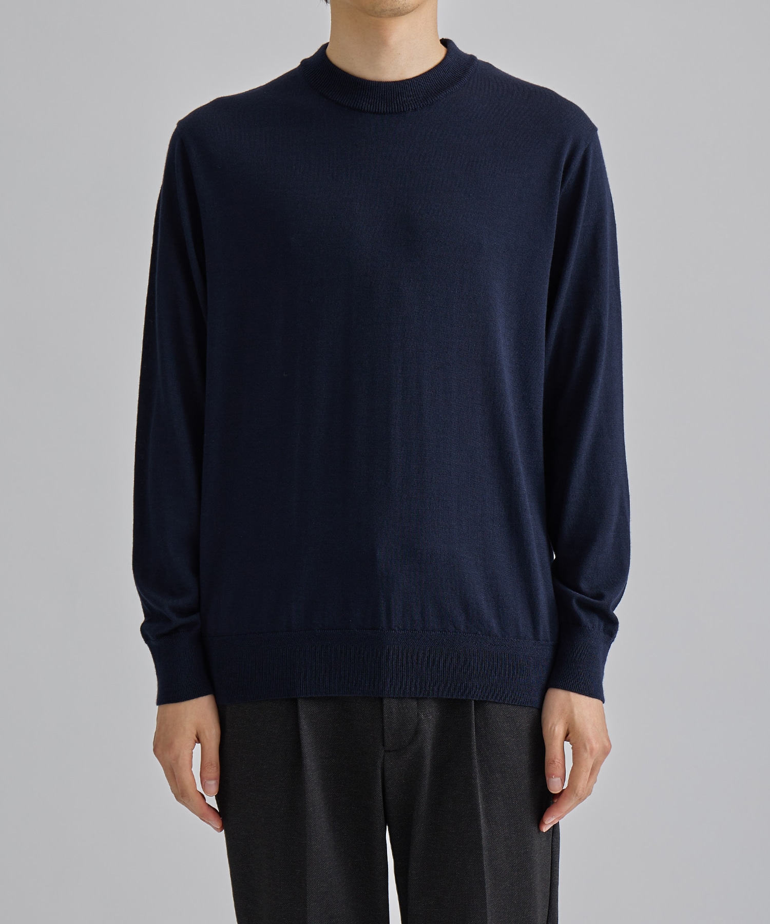 LORO PIANA CASHMERE SILK CREW