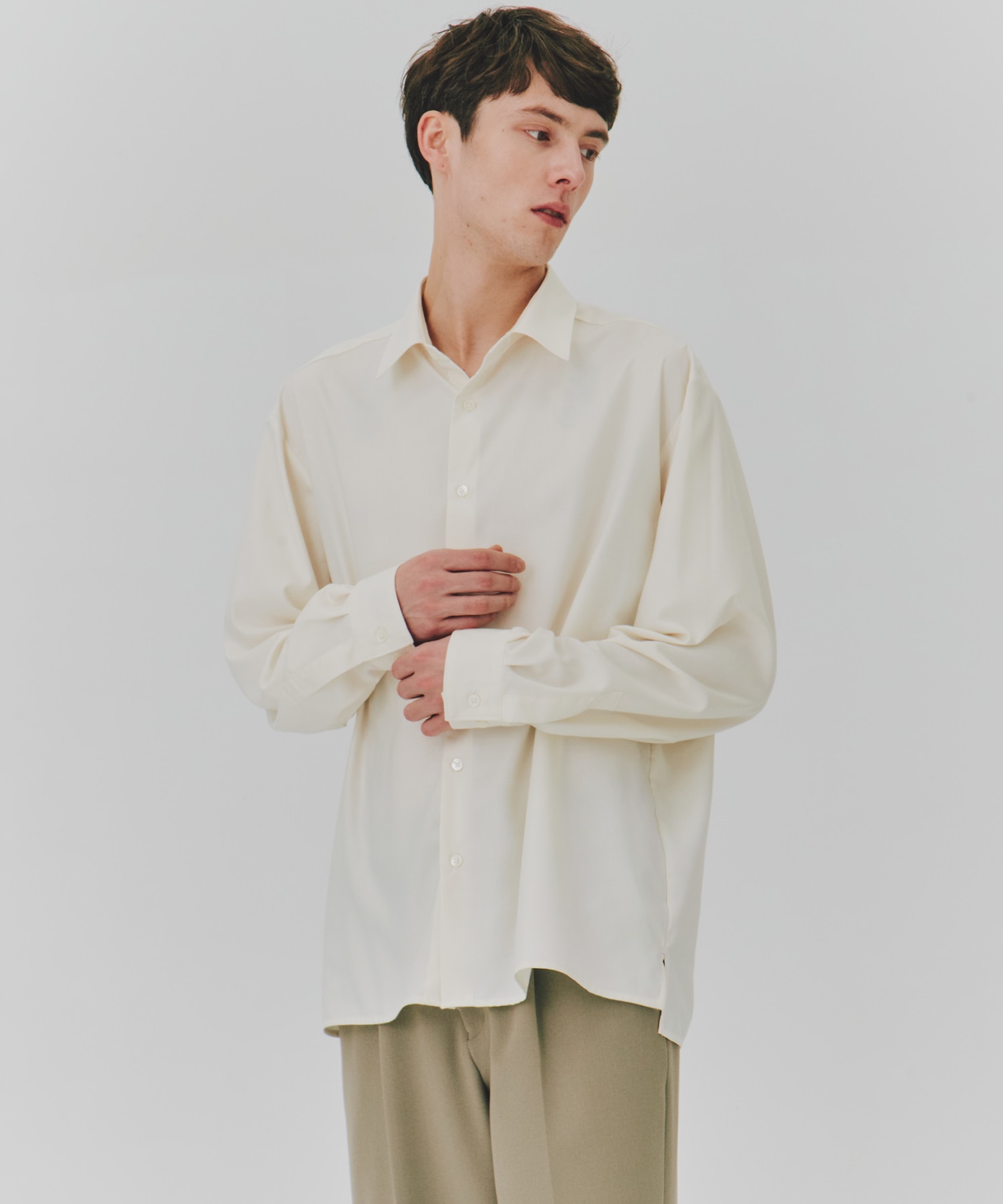 【再入荷】DRY RAYON  リラックスシャツ