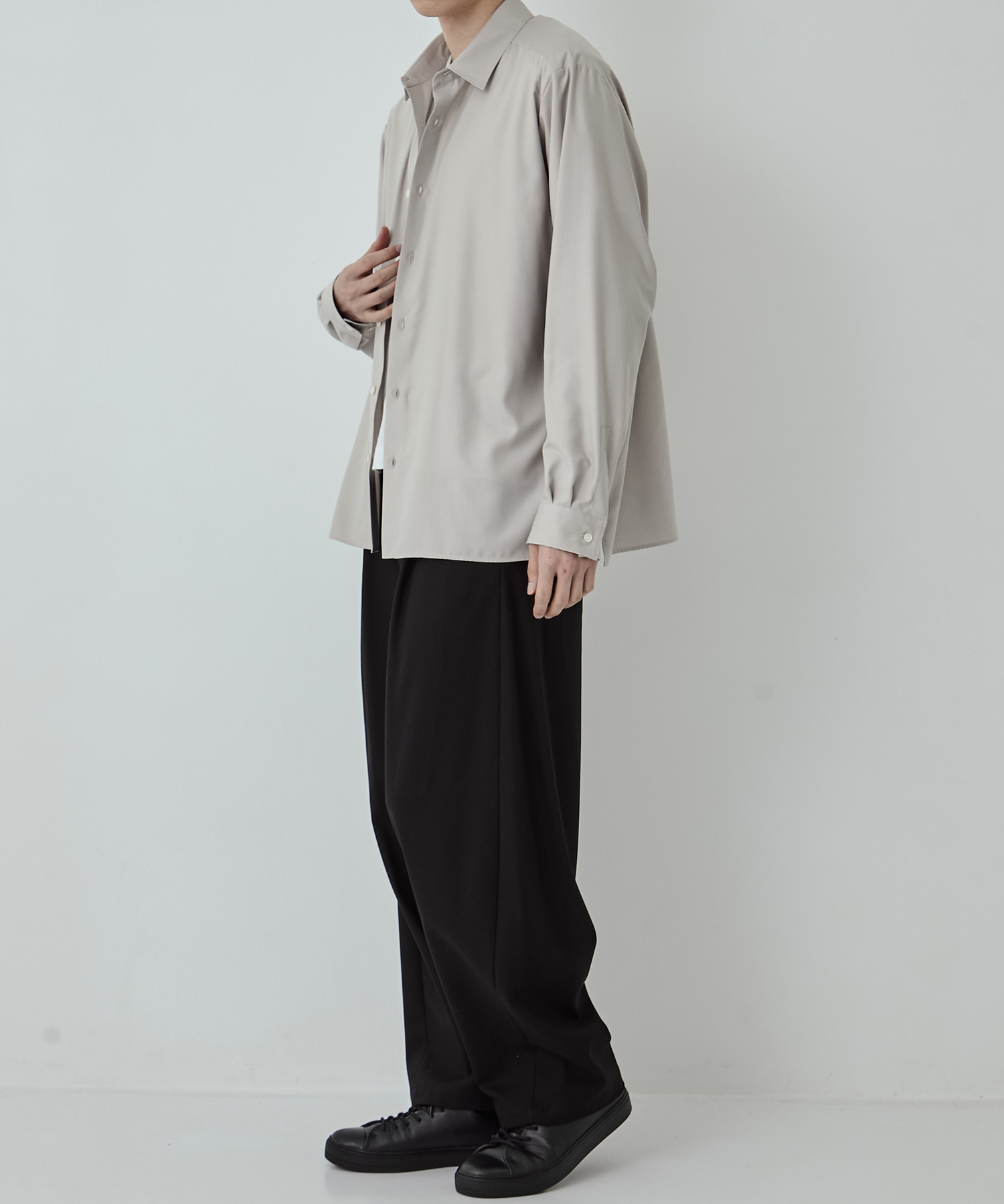 【再入荷】DRY RAYON  リラックスシャツ