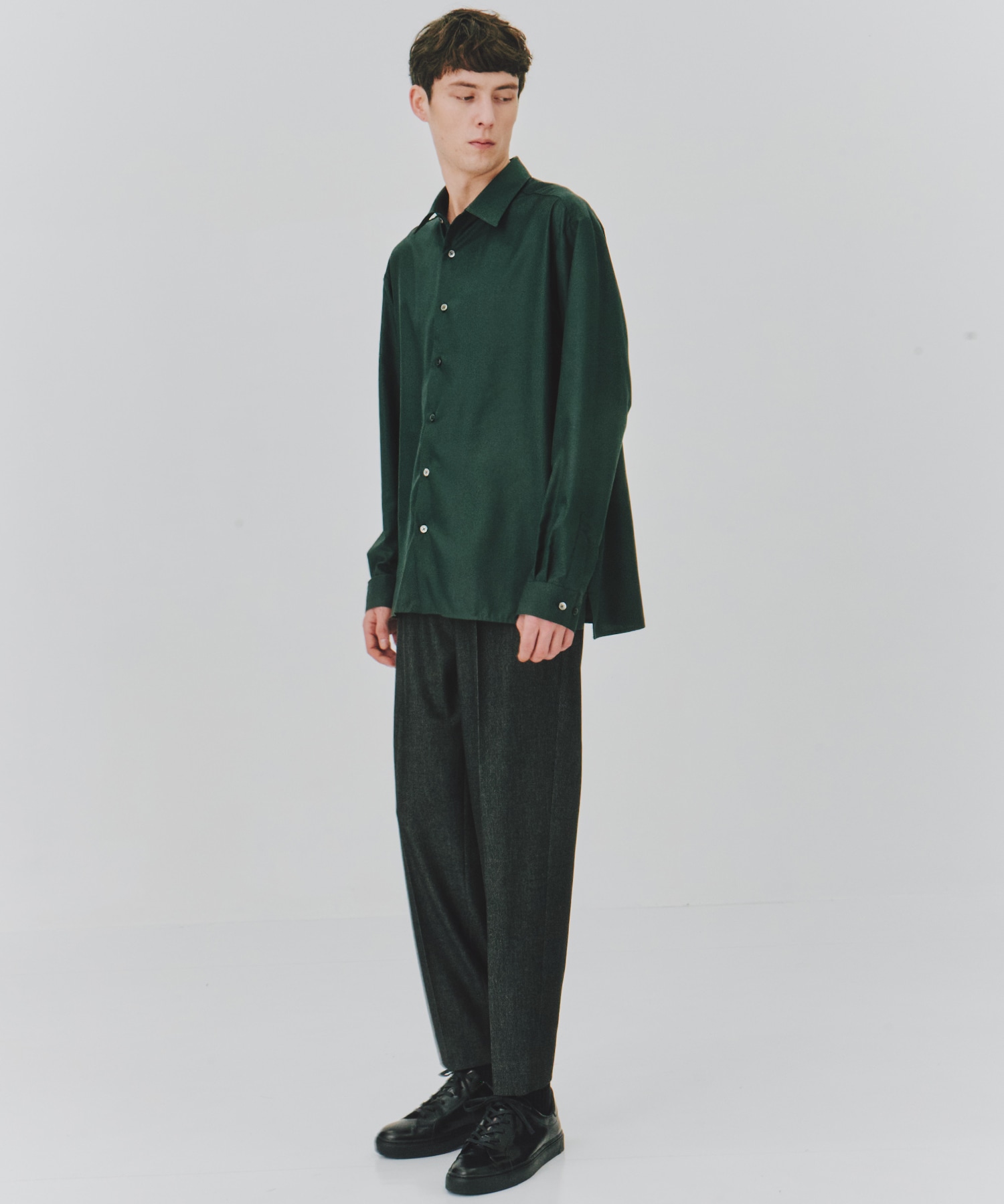 【残りわずか / 再入荷なし】DRY RAYON  リラックスシャツ
