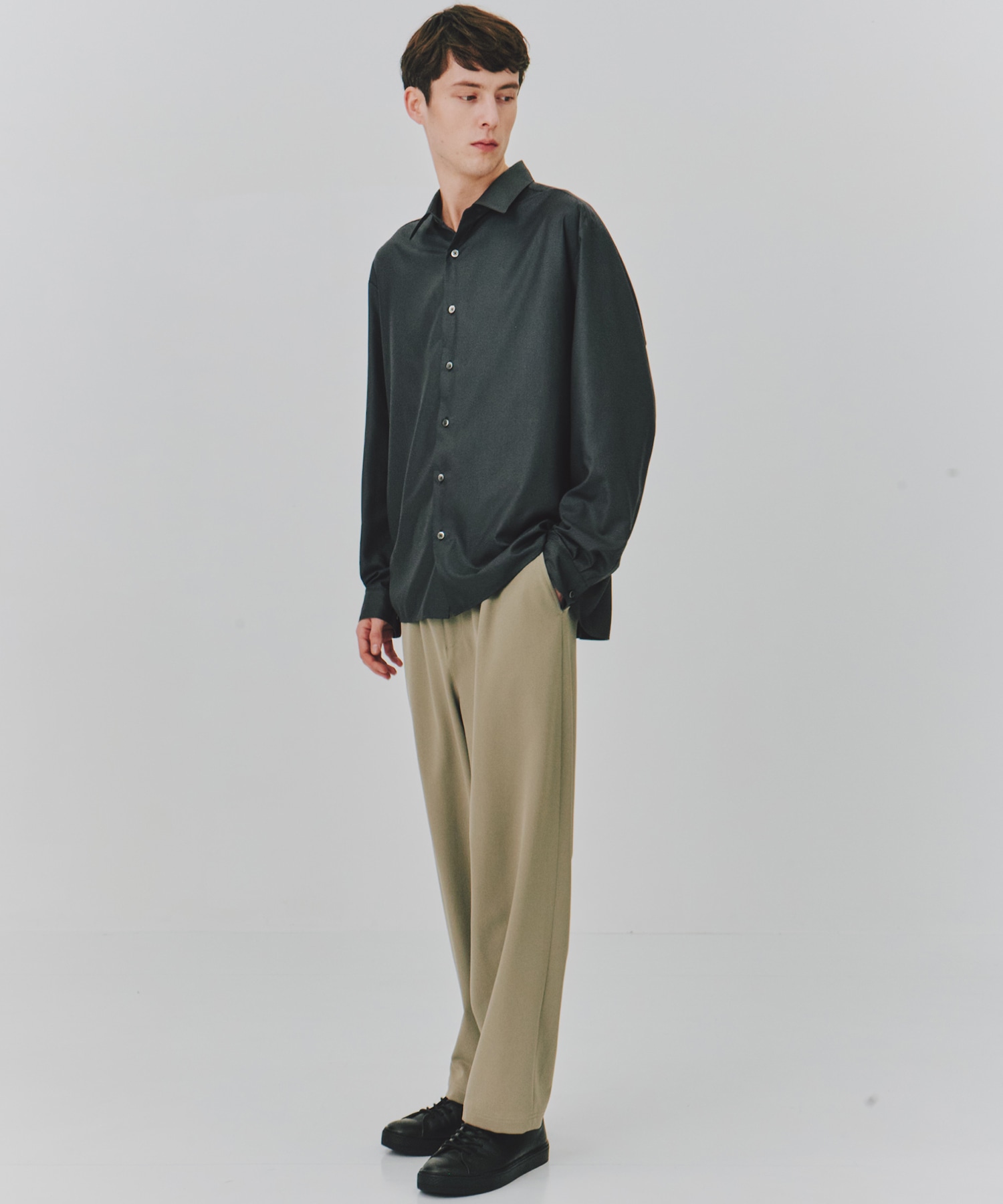 【一部店舗限定】DRY RAYON  リラックスシャツ