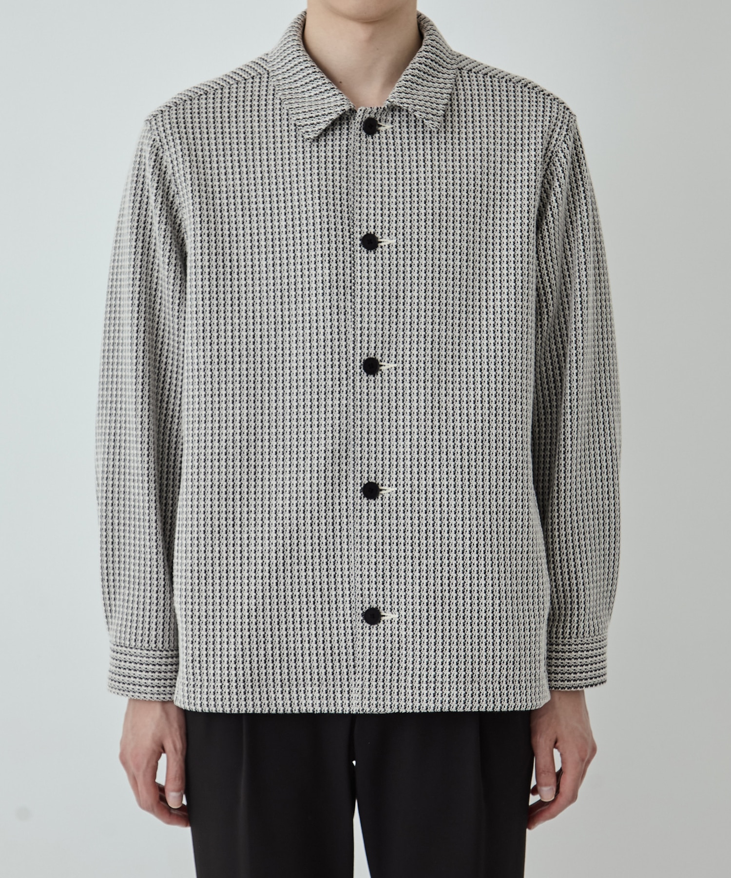 【残りわずか｜再入荷なし】ラッセルツイードシャツ L/S