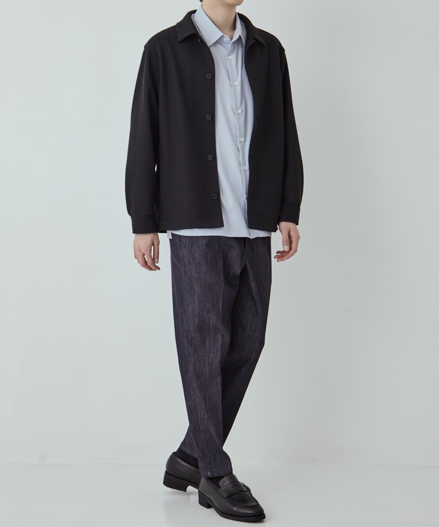 【残りわずか｜再入荷なし】ラッセルツイードシャツ L/S