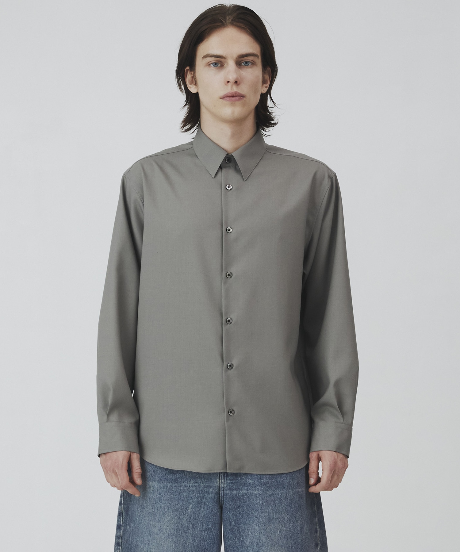 〈2026SS〉SUPER 120's TECH WOOL シャツ