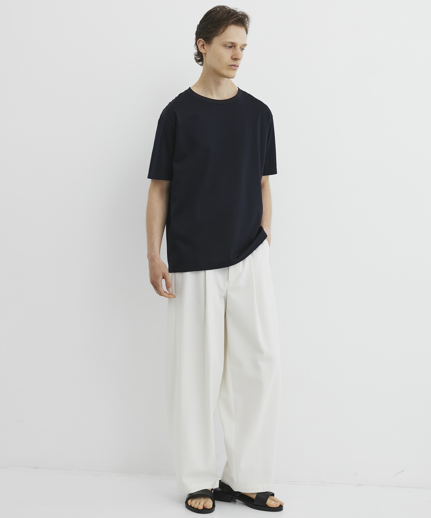 ハイツイスト バレルチノパンツ(1 OFF WHITE): : メンズ｜UNITED TOKYO
