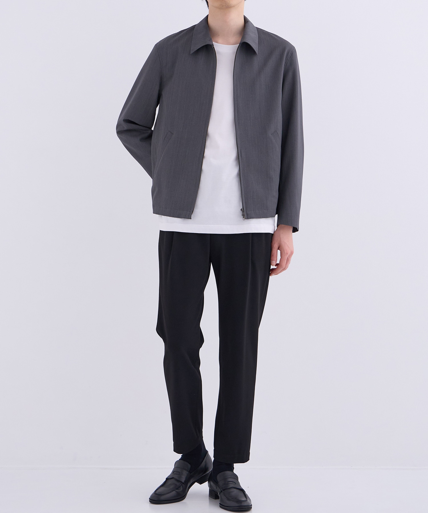 VISTO WOOL ジップブルゾン