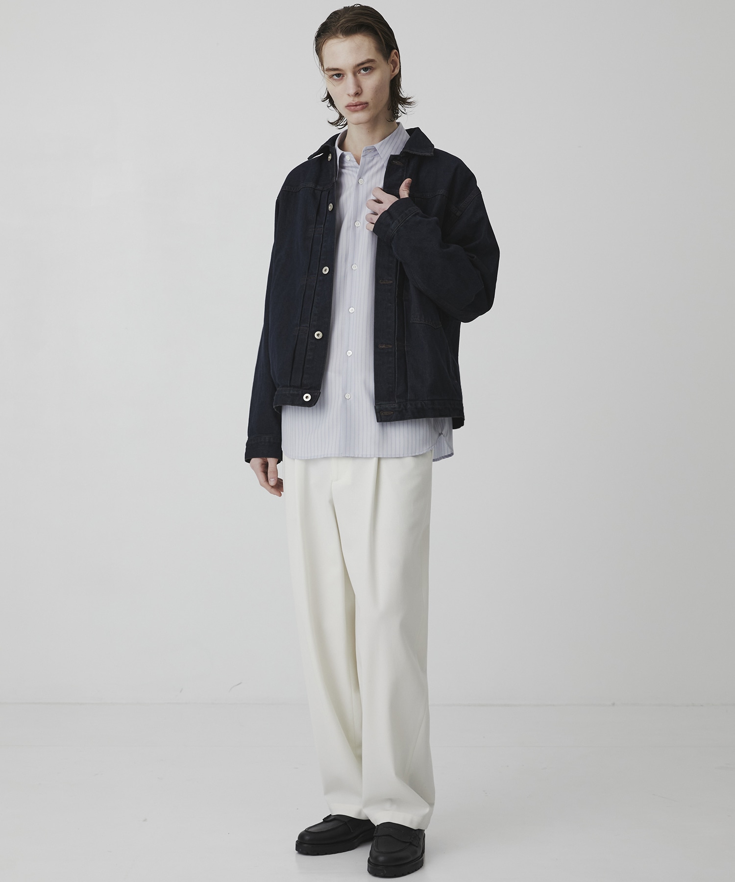 〈2026SS｜WEB先行販売〉オーバーダイデニム ジャケット