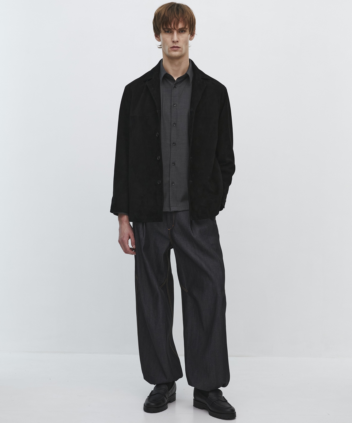 〈2026SS｜残りわずか｜再入荷なし〉GOAT SUEDE リラックスジャケット