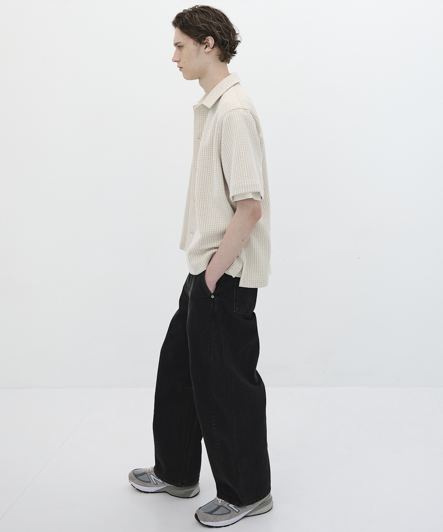 【再入荷】ラッセルツイードシャツ S/S