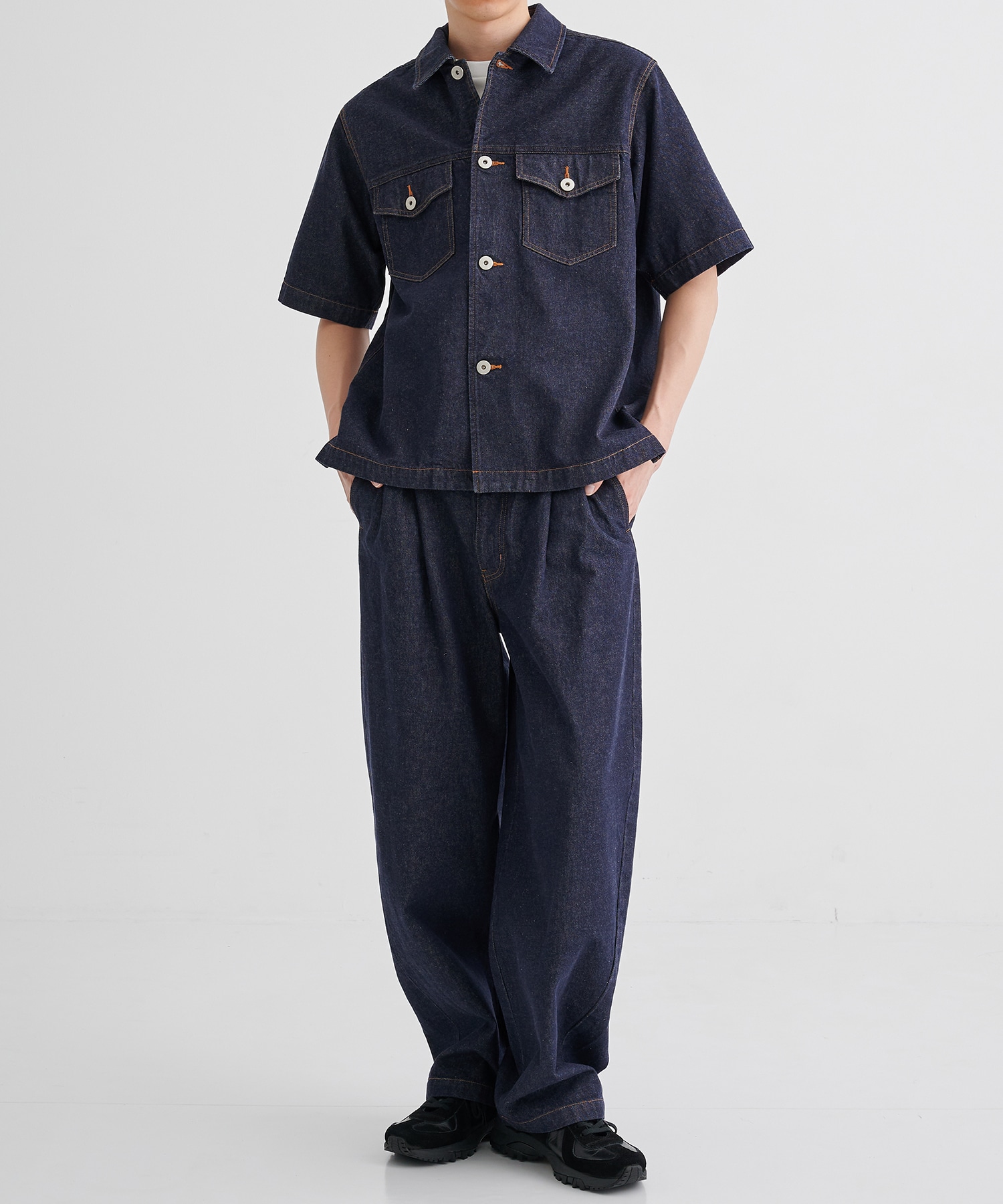 REACTIVE DENIM シャツ