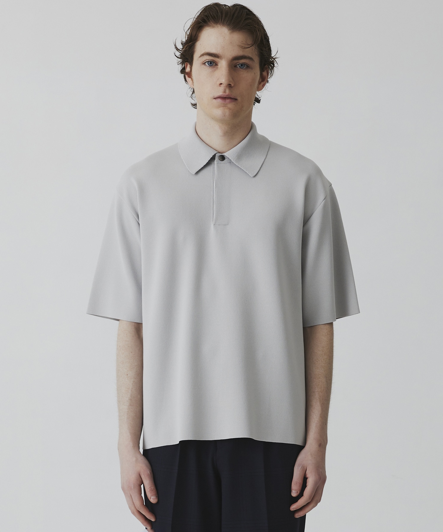 〈WEB限定｜先行予約〉18G サーブルストレッチポロ