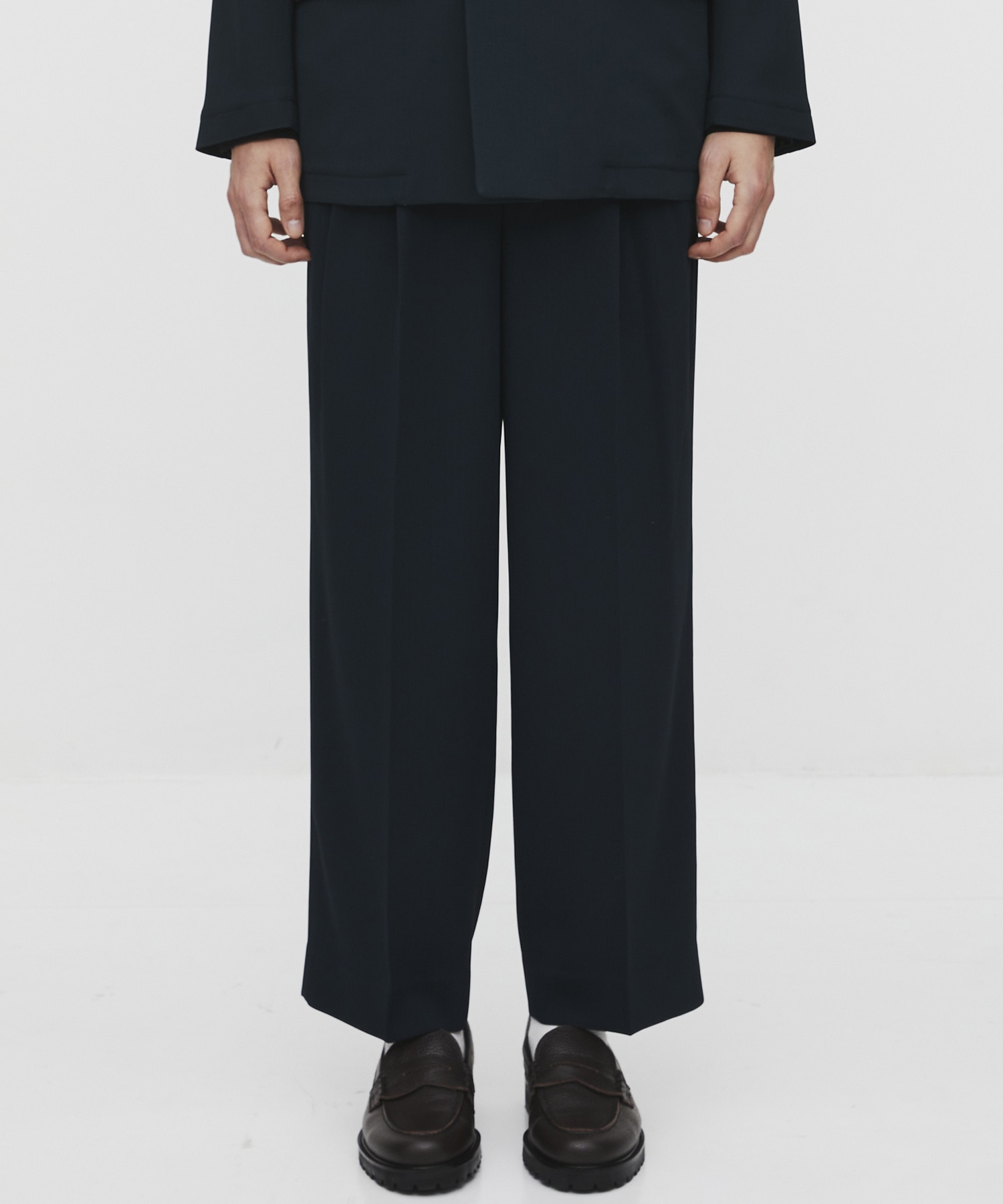 COLD DRY PLEATS 2タックイージーパンツ