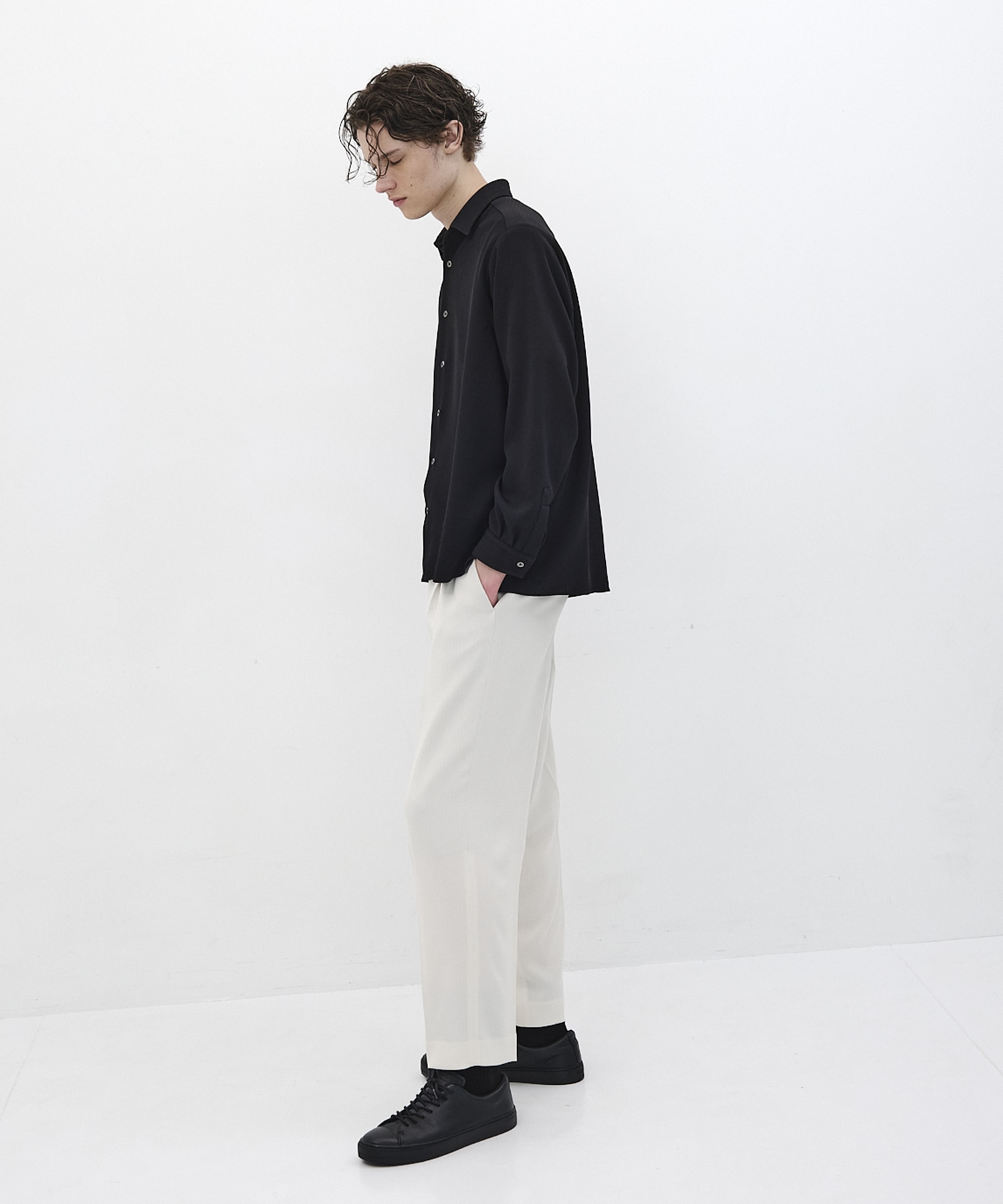 【再入荷】COLD DRY PLEATS 2タックイージーパンツ