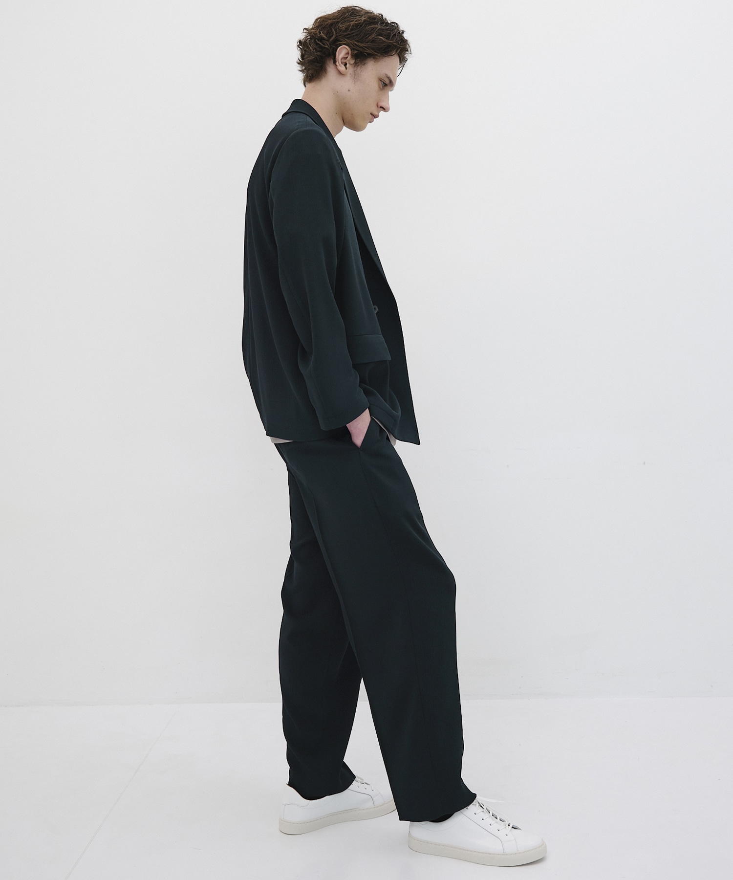 【再入荷】COLD DRY PLEATS 2タックイージーパンツ