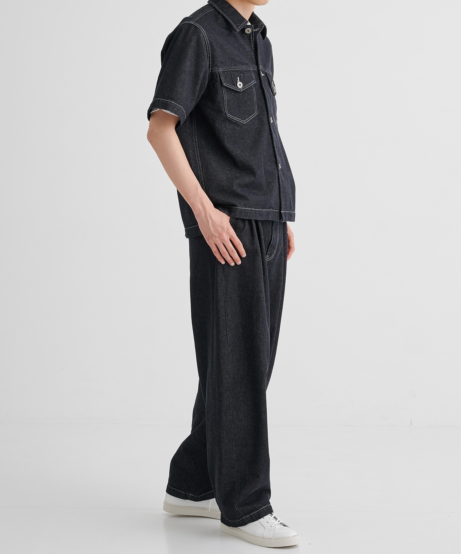 REACTIVE DENIM バレルパンツ