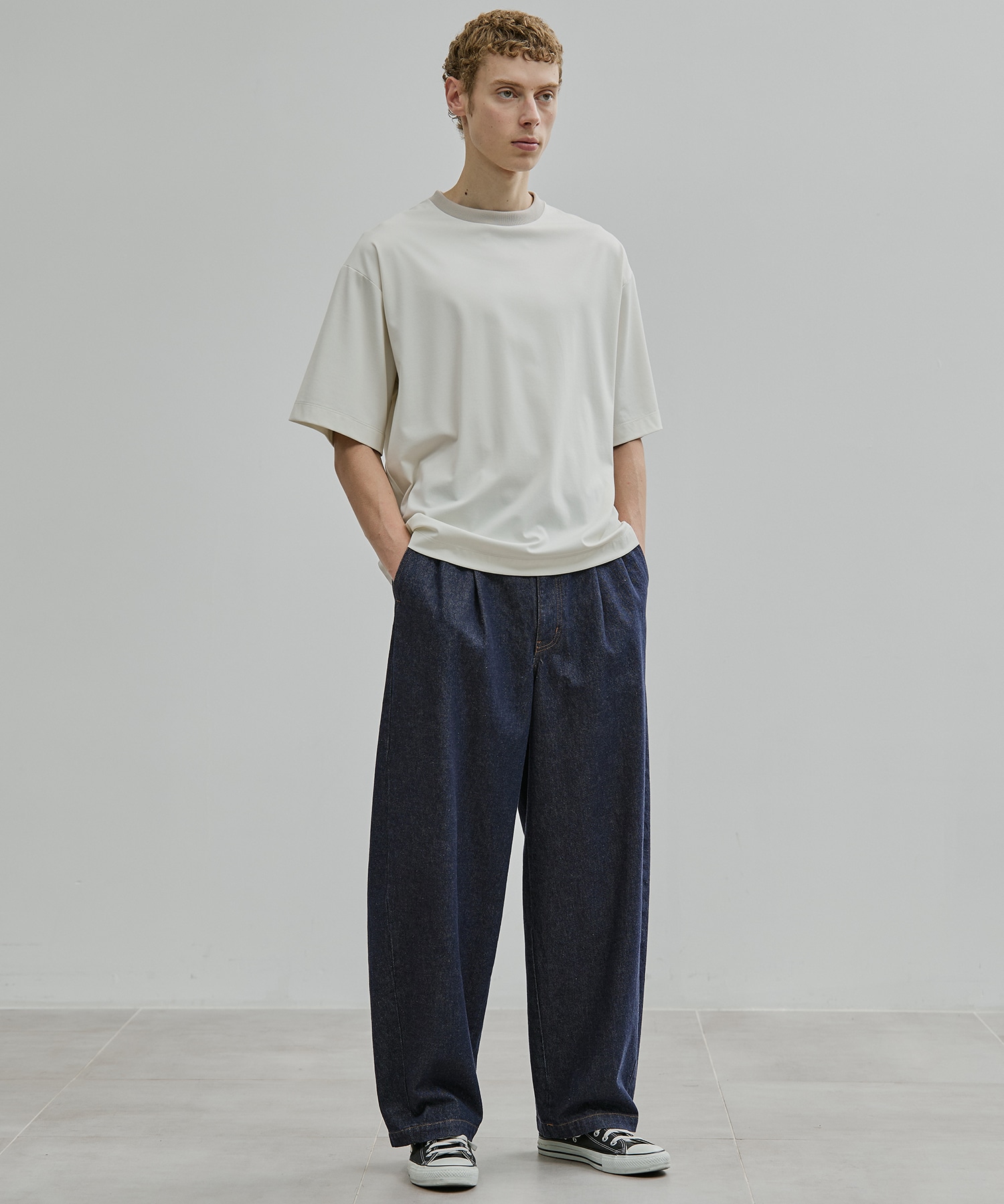 REACTIVE DENIM バレルパンツ
