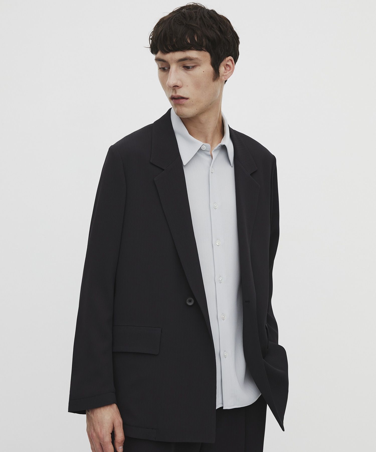 〈残りわずか｜再入荷なし〉COLD DRY PLEATS リラックスジャケット