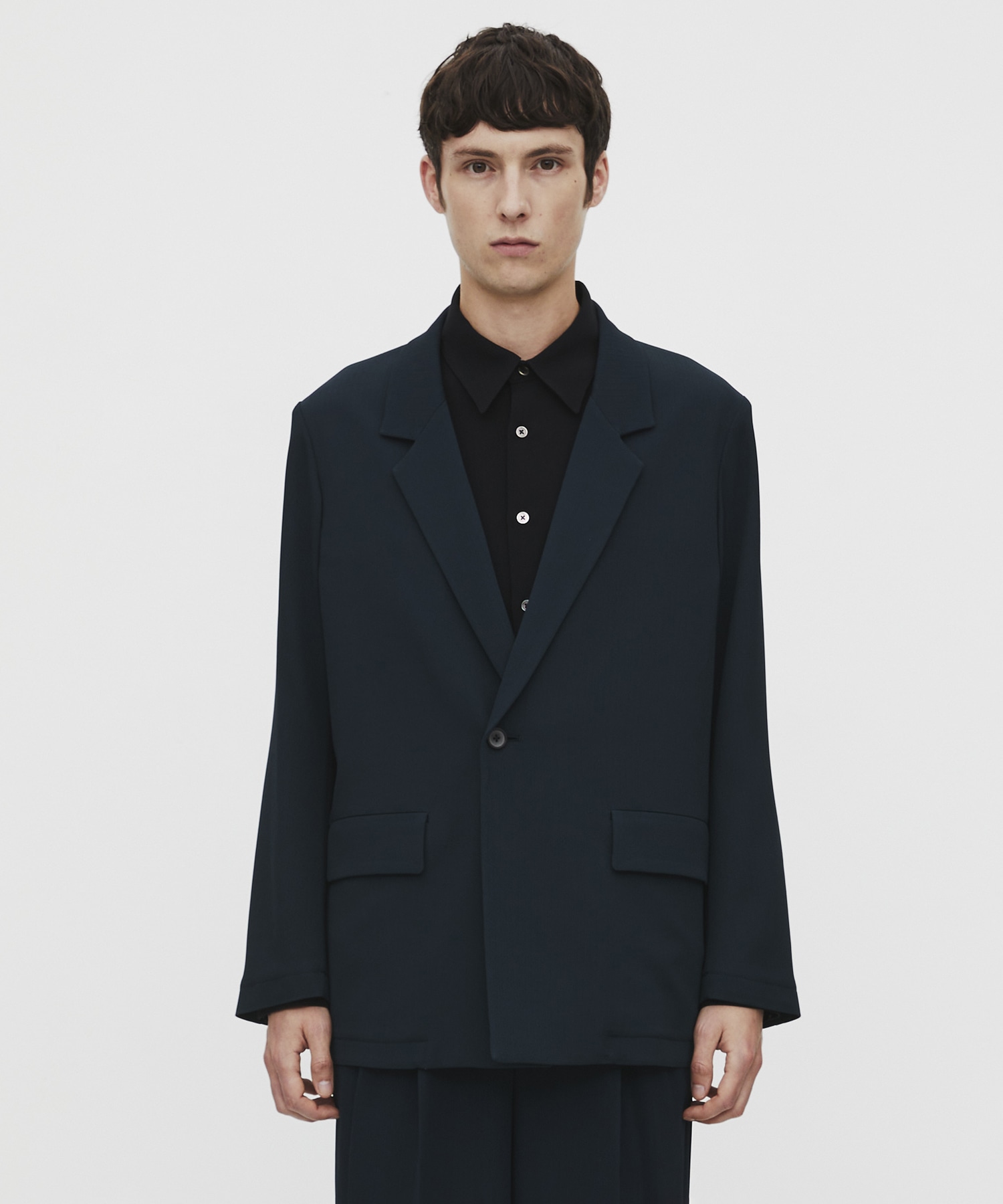 〈残りわずか｜再入荷なし〉COLD DRY PLEATS リラックスジャケット