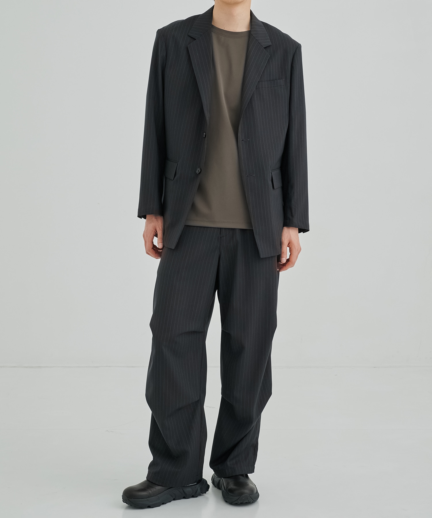 SUMMER WOOL シングルジャケット