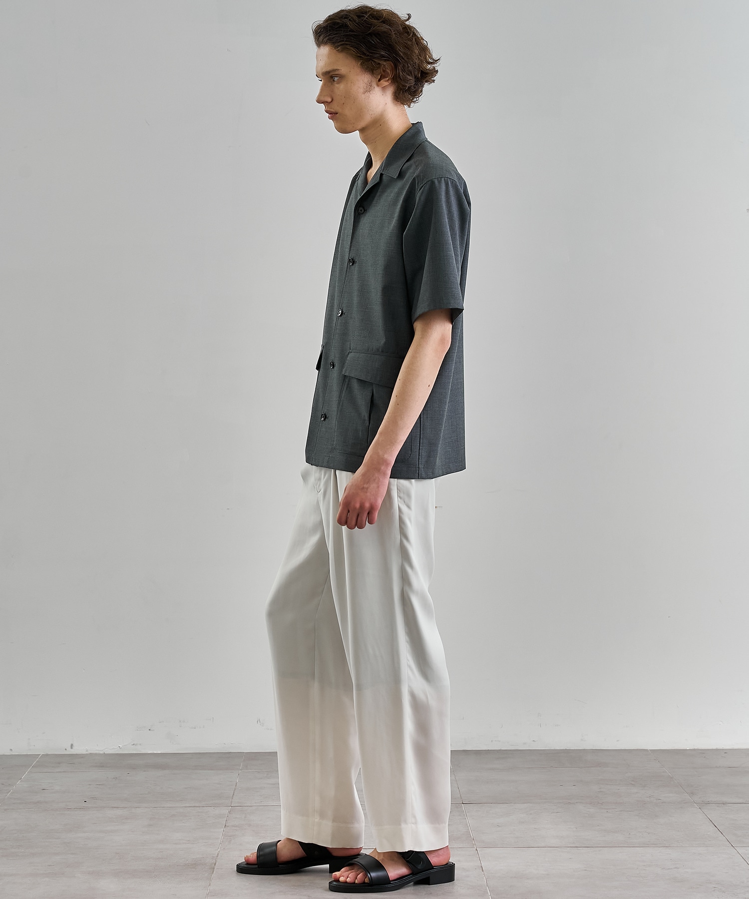 SCHONHERR WOOL ファティーグシャツ