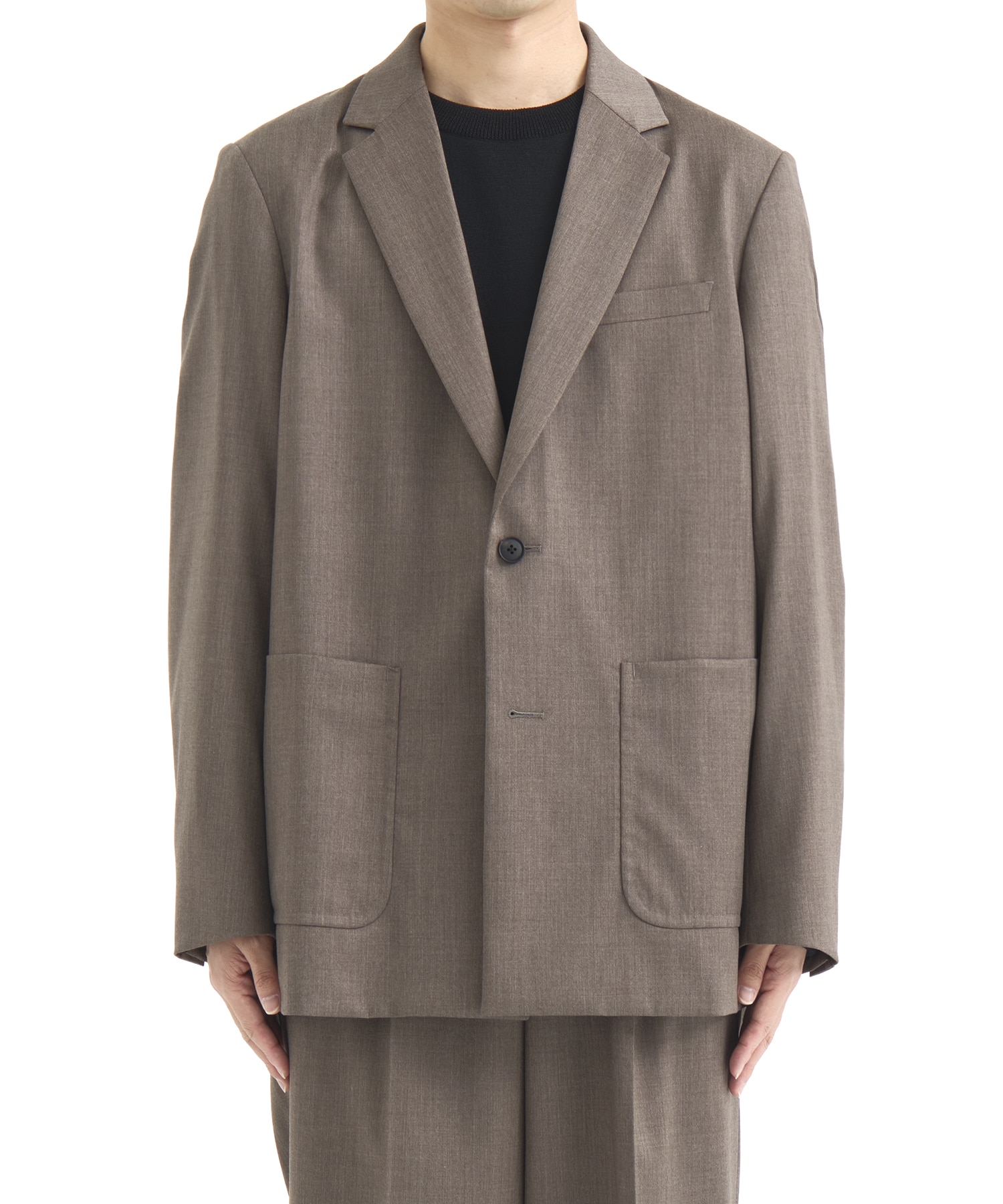 Loro piana 38 コート LORO PIANA|FAVOLA DOUBLE】ウールカシミヤ ポンチョコート