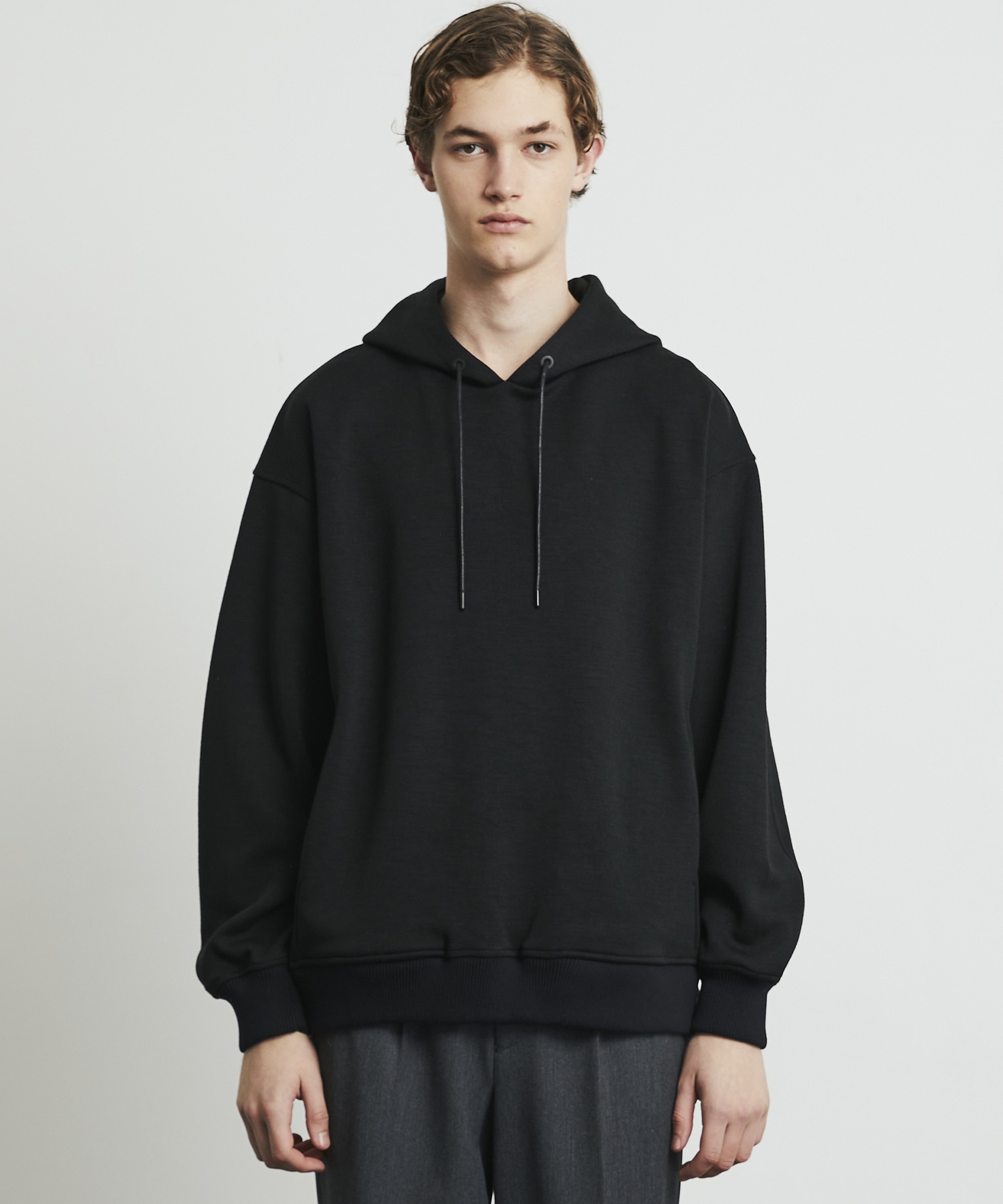 Naia Wool Double Knit Hoodie