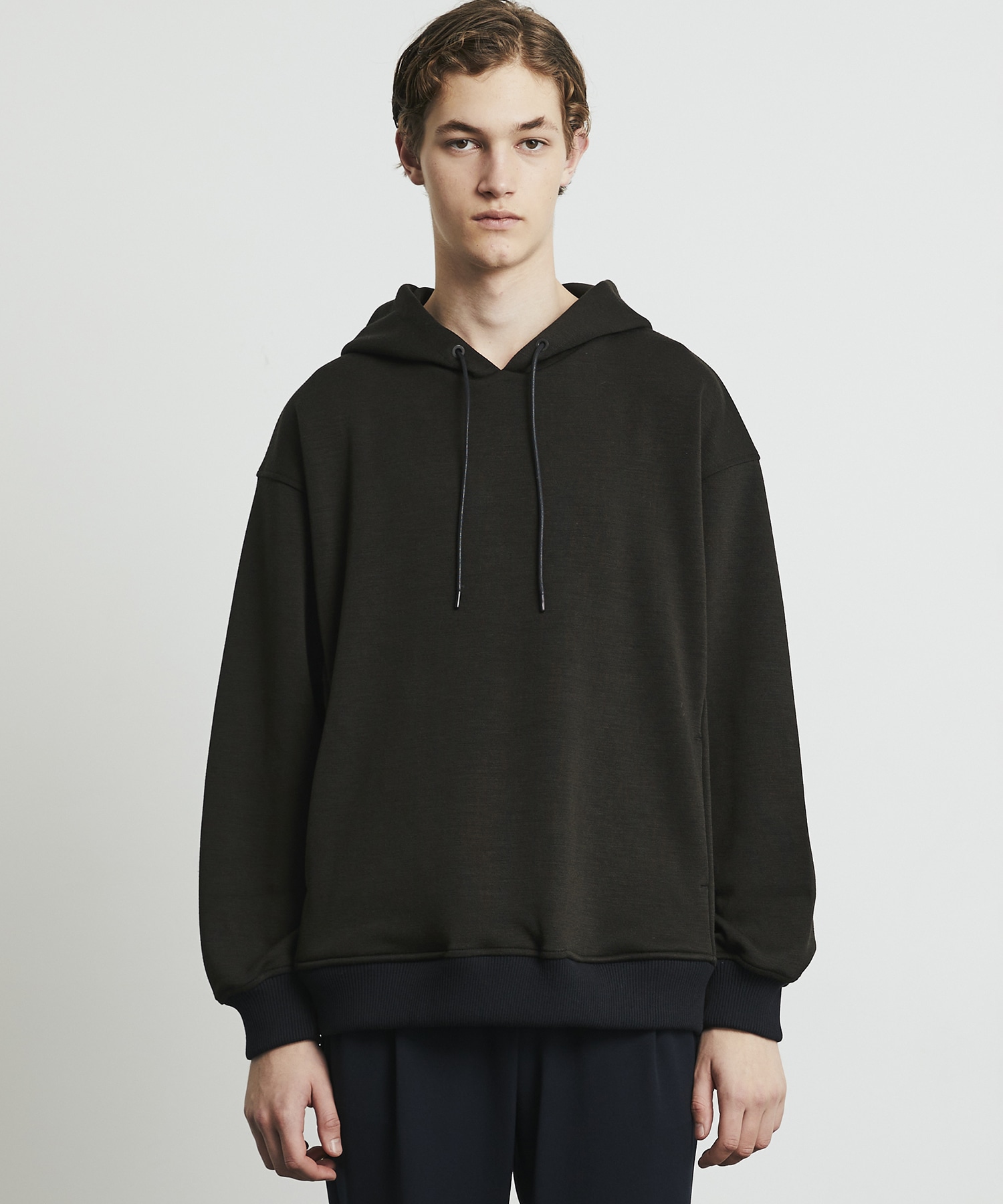 Naia Wool Double Knit Hoodie