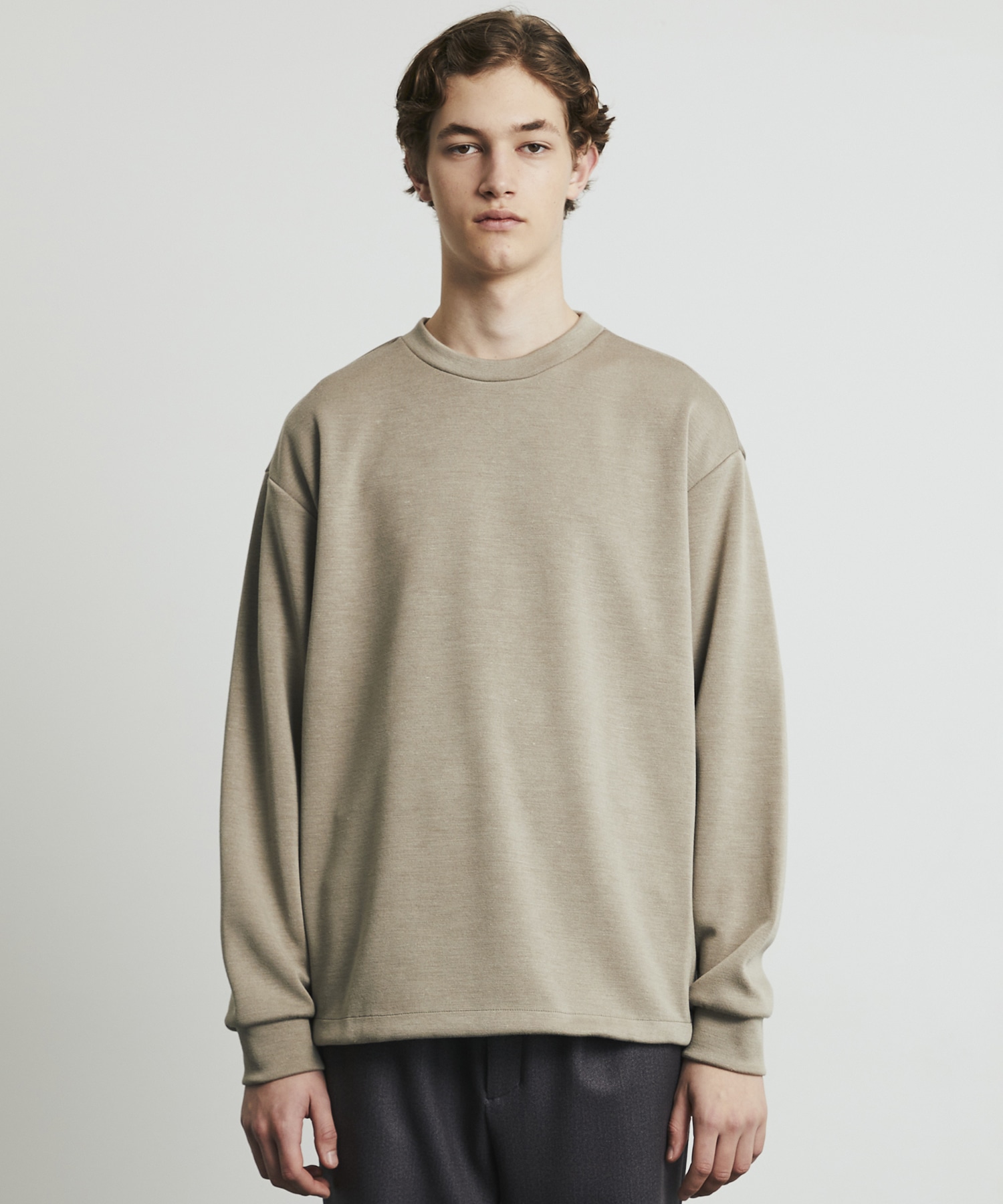 Naia Wool Double Knit Pullover