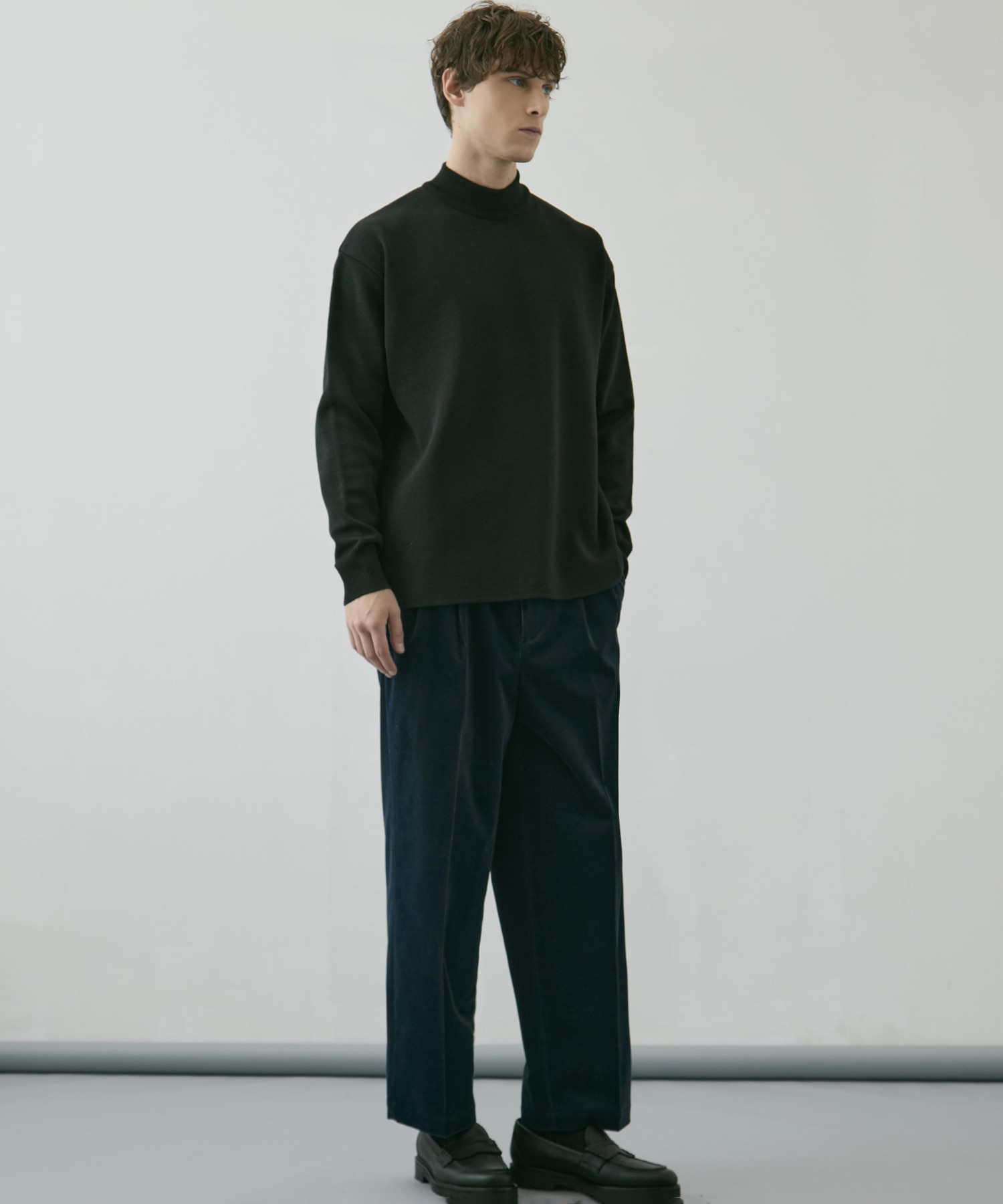 9W CORDUROY 2タックワイドイージーパンツ