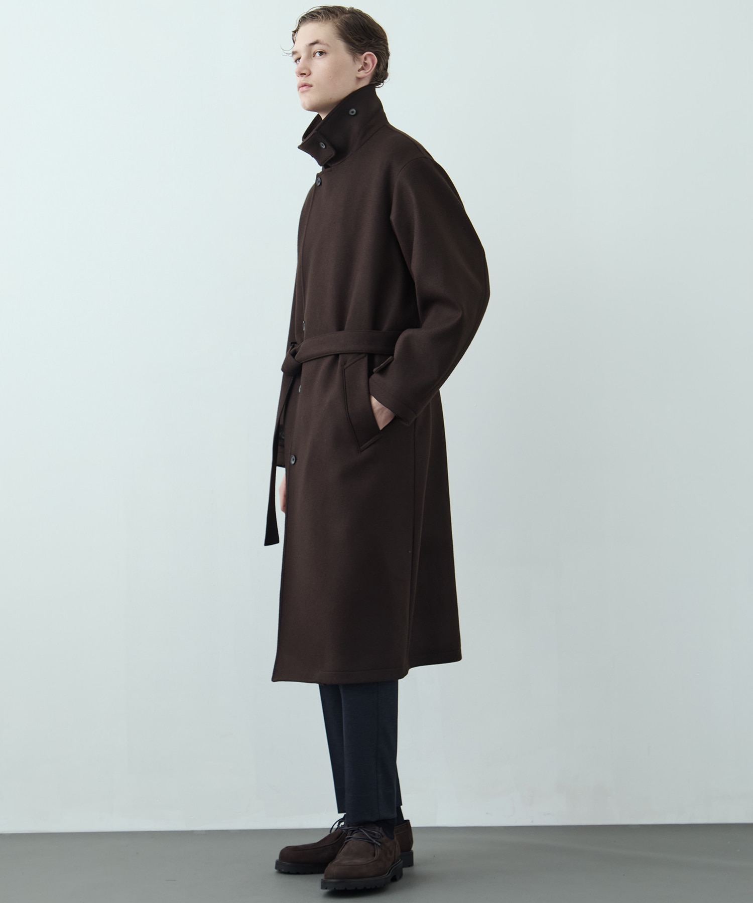 超撥水 SUPER 140's 2way スタンドコート