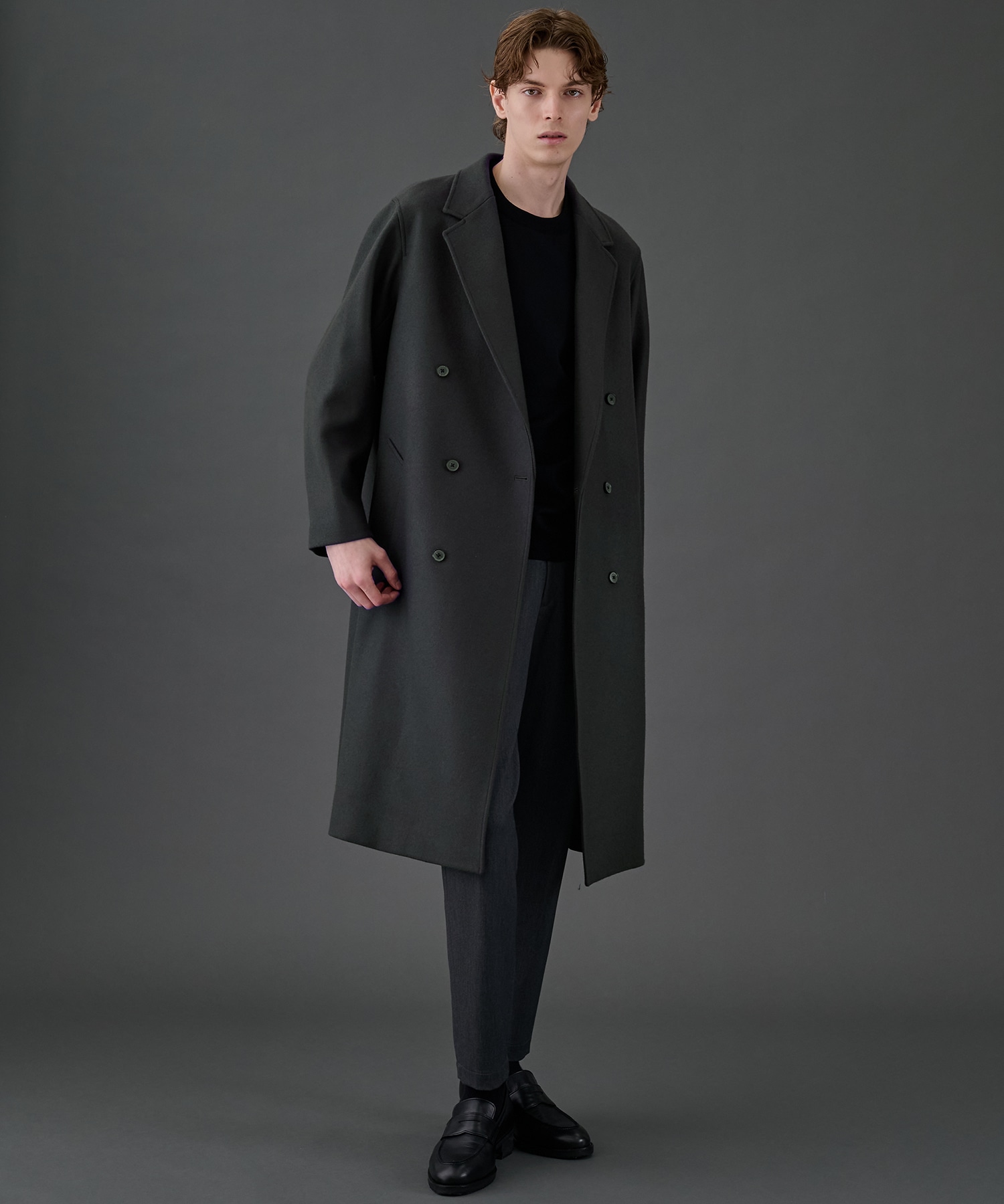 超撥水 SUPER 140's ダブルチェスターコート