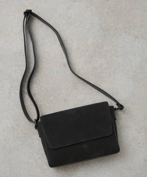 SUEDE SHOULDER BAG