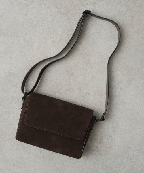 SUEDE SHOULDER BAG