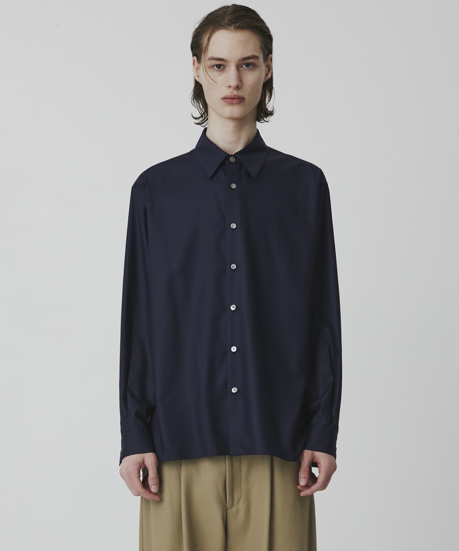 〈WEB限定｜残りわずか〉DRY RAYON  リラックスシャツ