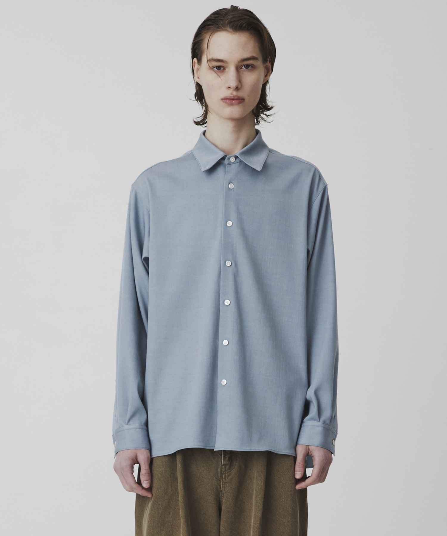〈2026SS｜WEB先行販売〉スラブシャンブレー デニムシャツ