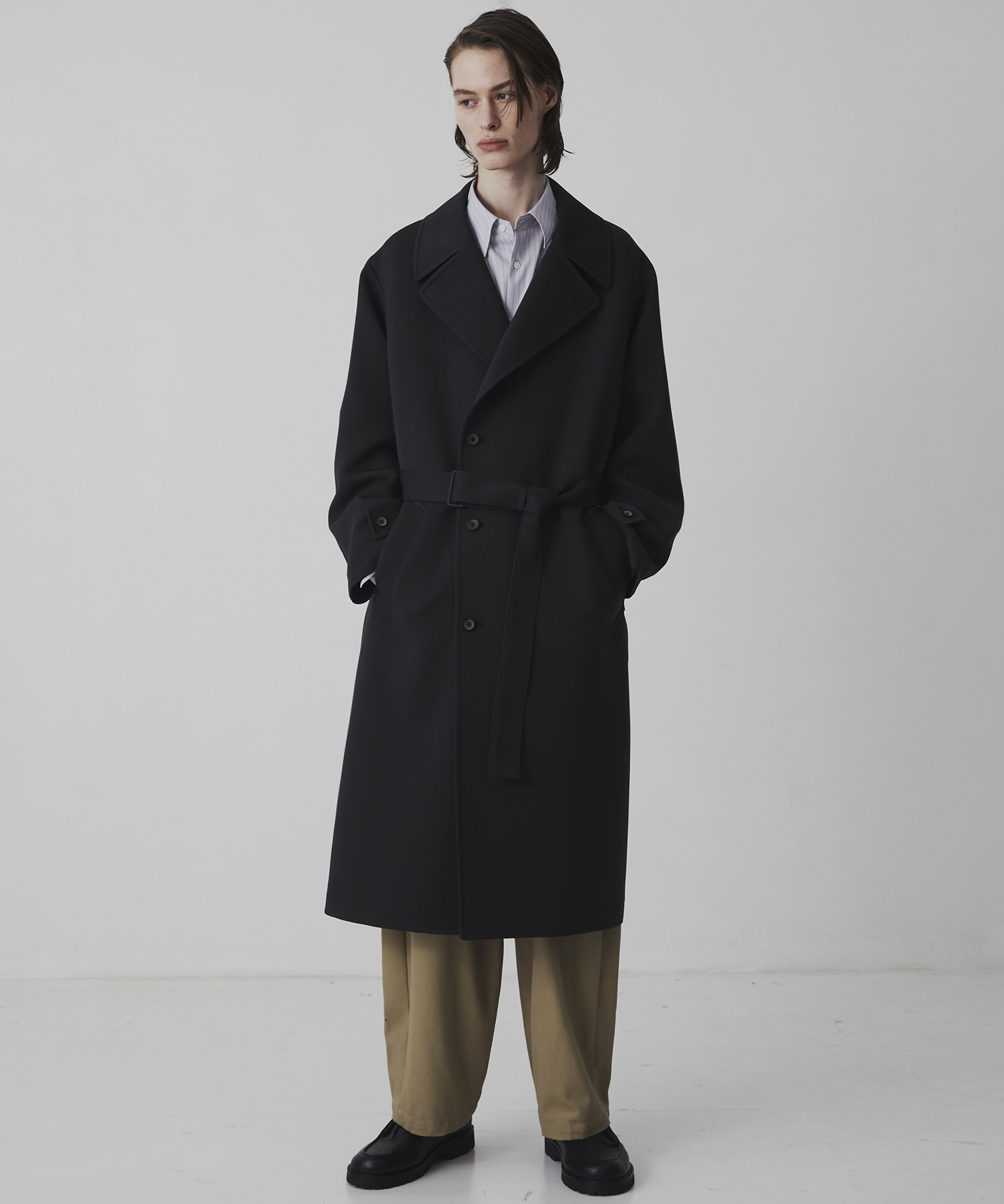 〈再入荷なし〉Three Weave 2way スタンドコート