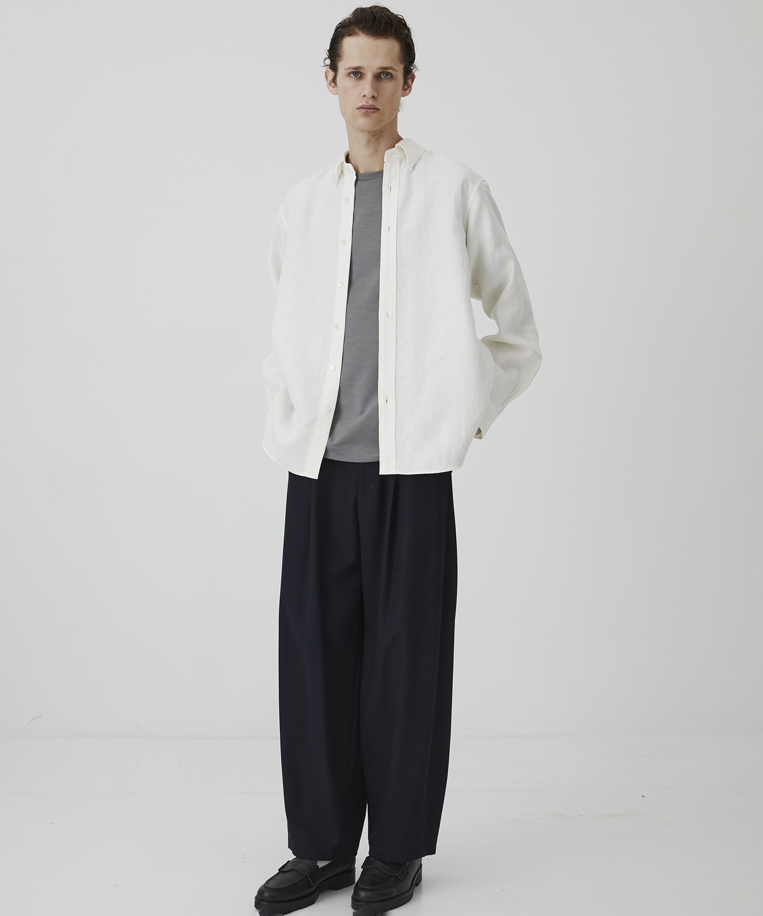 LINEN AMUNDSEN B.D SHIRT