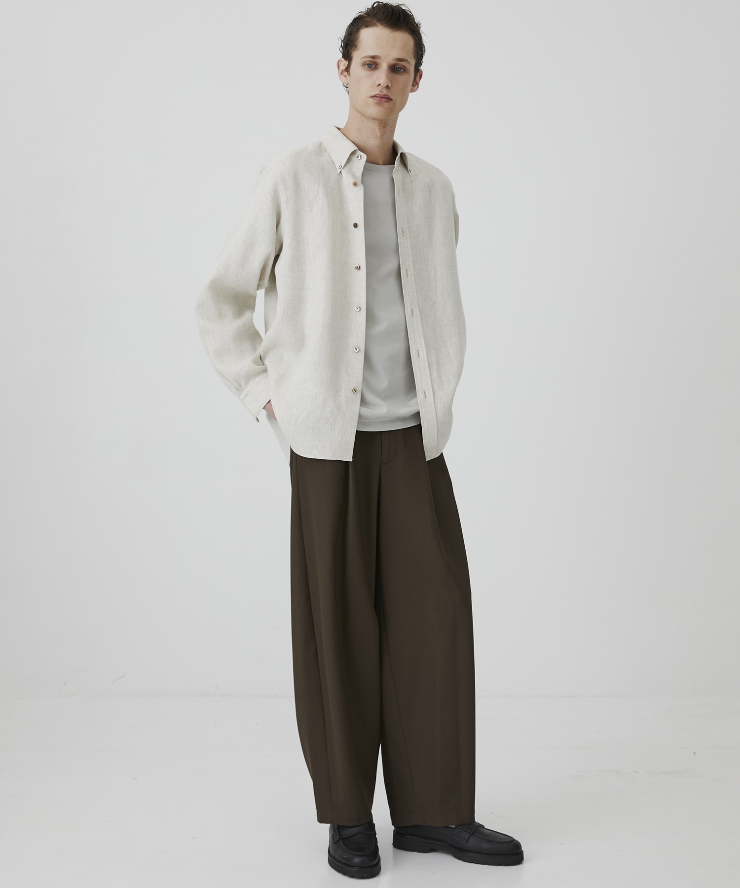 LINEN AMUNDSEN B.D SHIRT