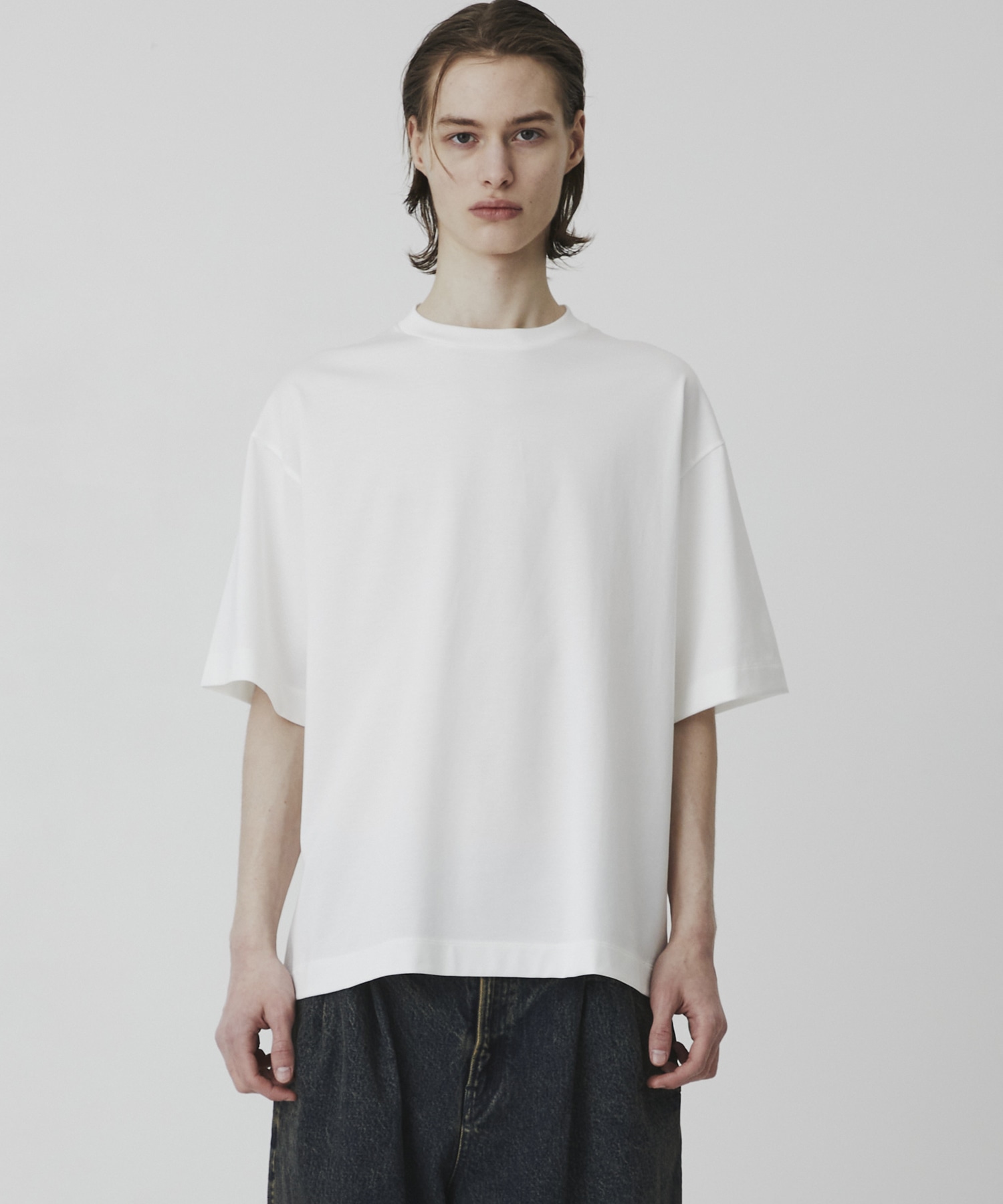 SEA ISLAND COTTON リラックスTシャツ