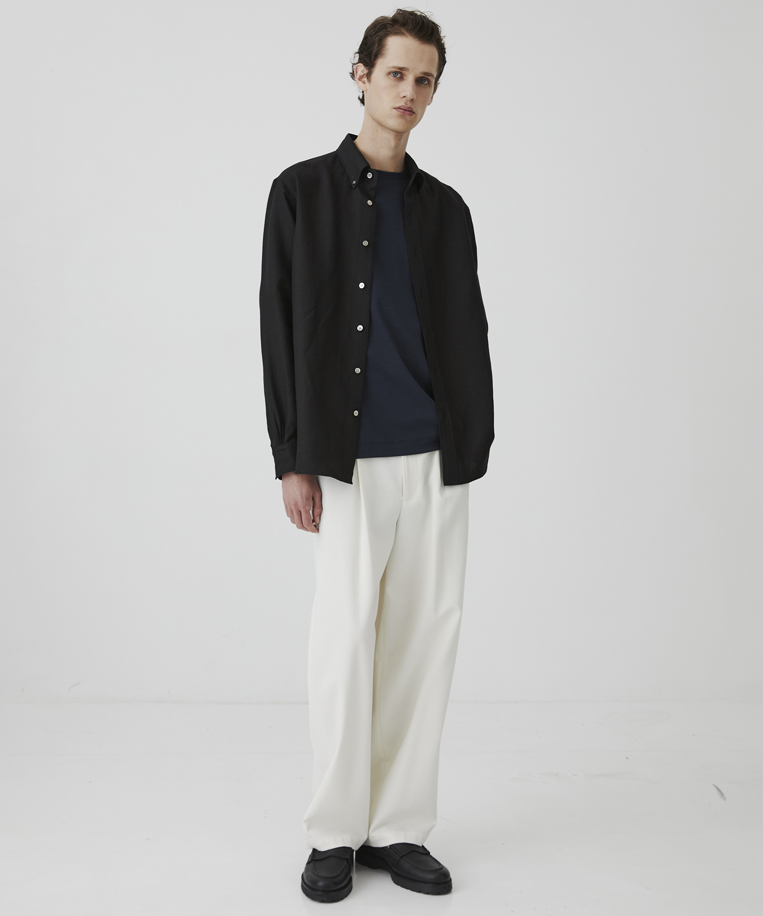 Super 140s ウールテクノラマ リラックスTシャツ