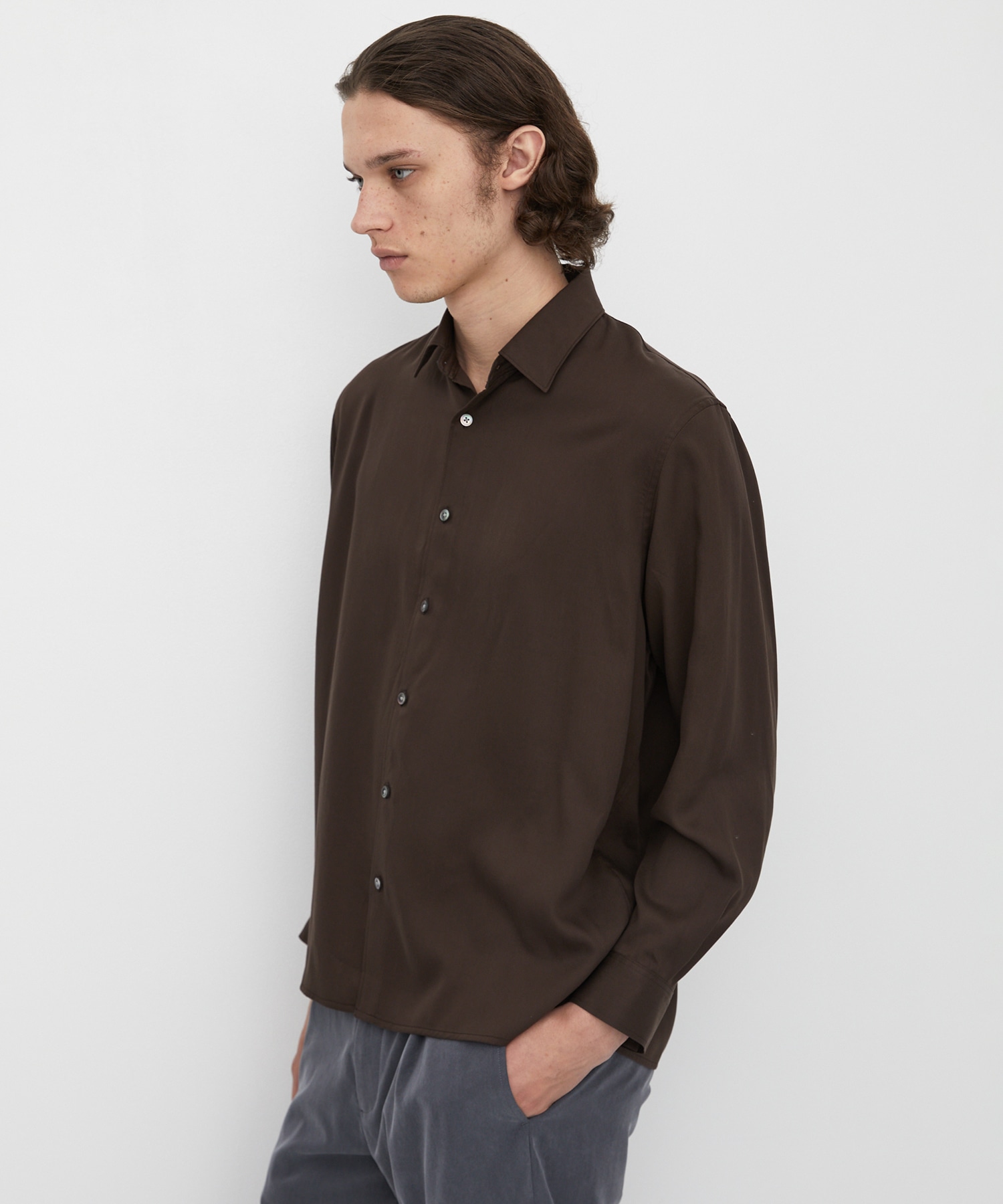 SOFT FIBRIL TENCEL シャツ