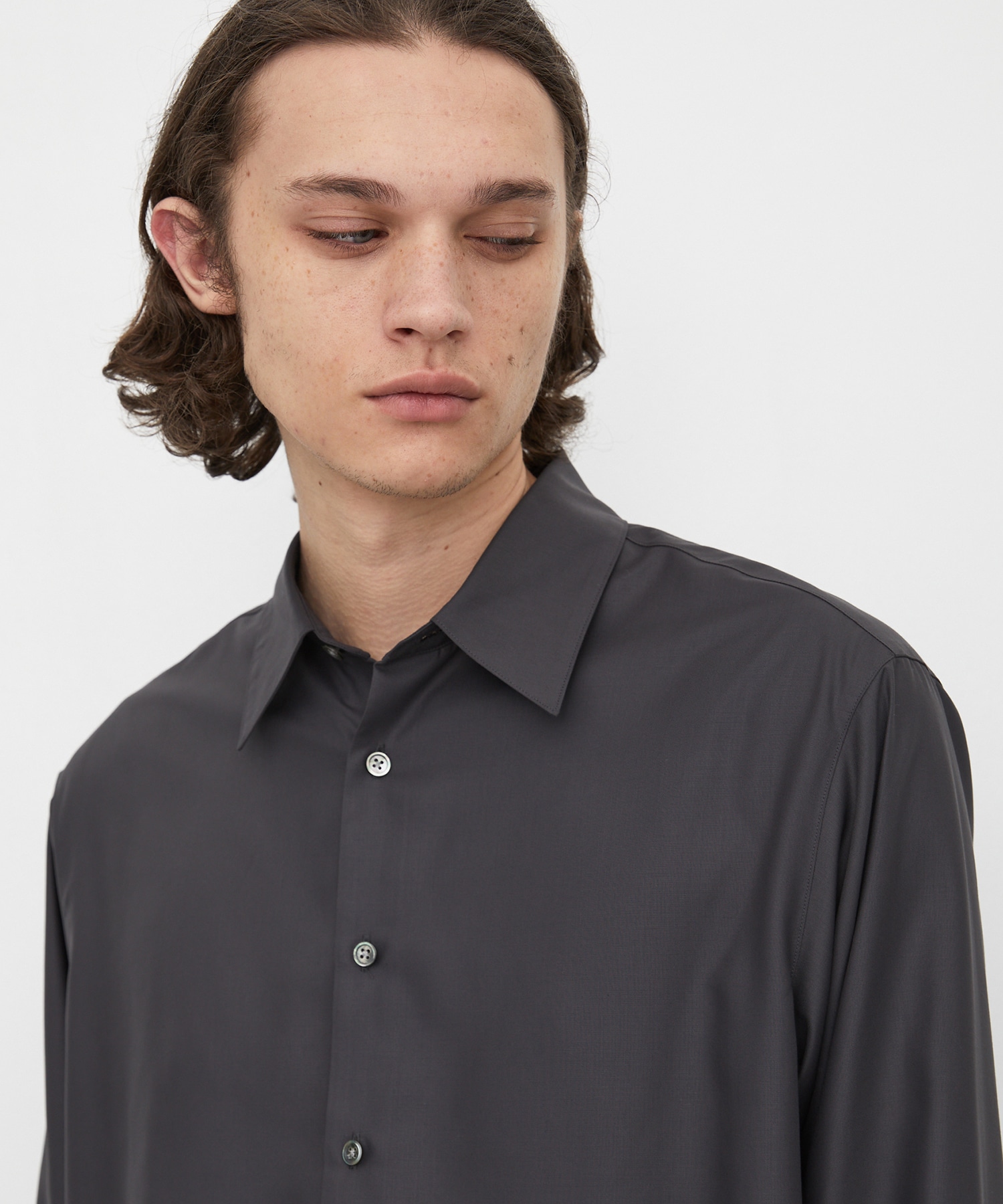 〈WEB限定〉DRY RAYON リラックスシャツ