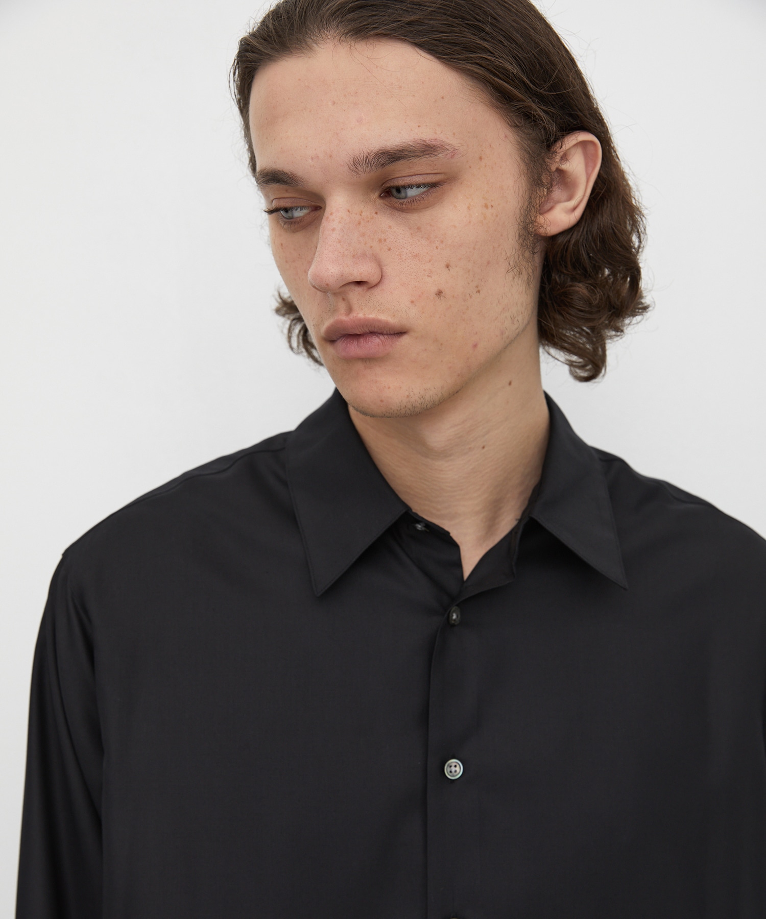 〈WEB限定〉DRY RAYON リラックスシャツ