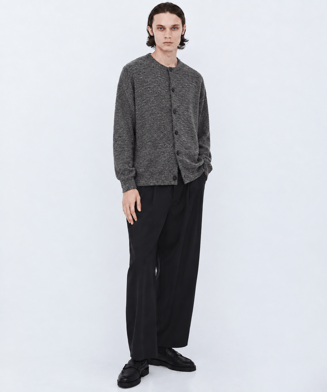 WOOL RAMIE CARDIGAN